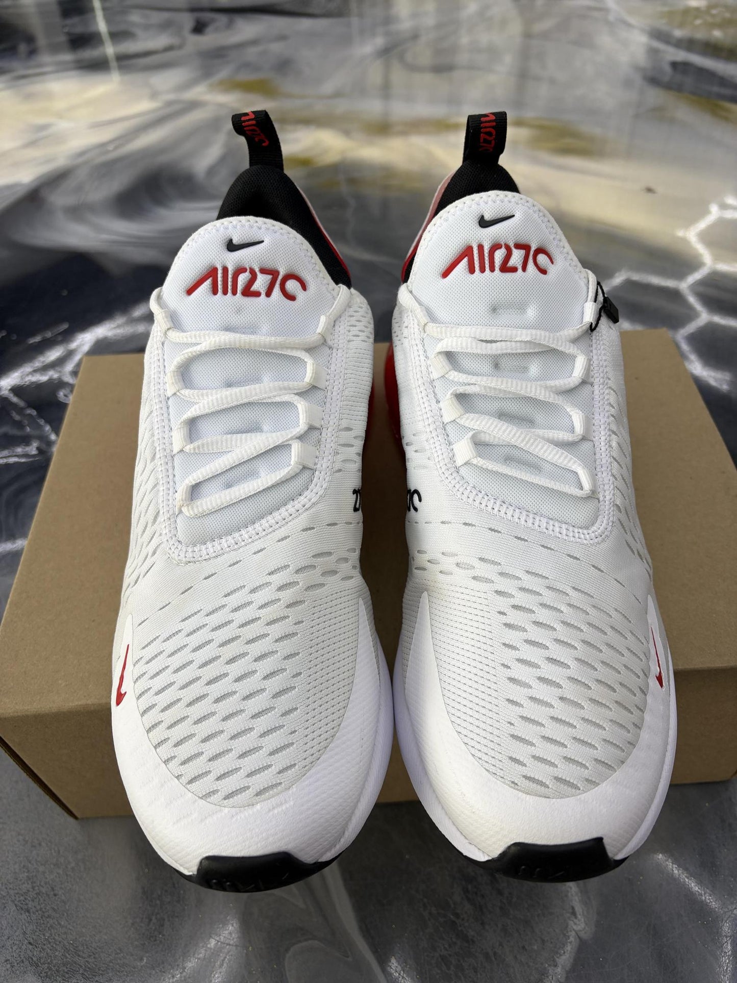 Nike Air Max 270 "Red/White" Used Size 10.5