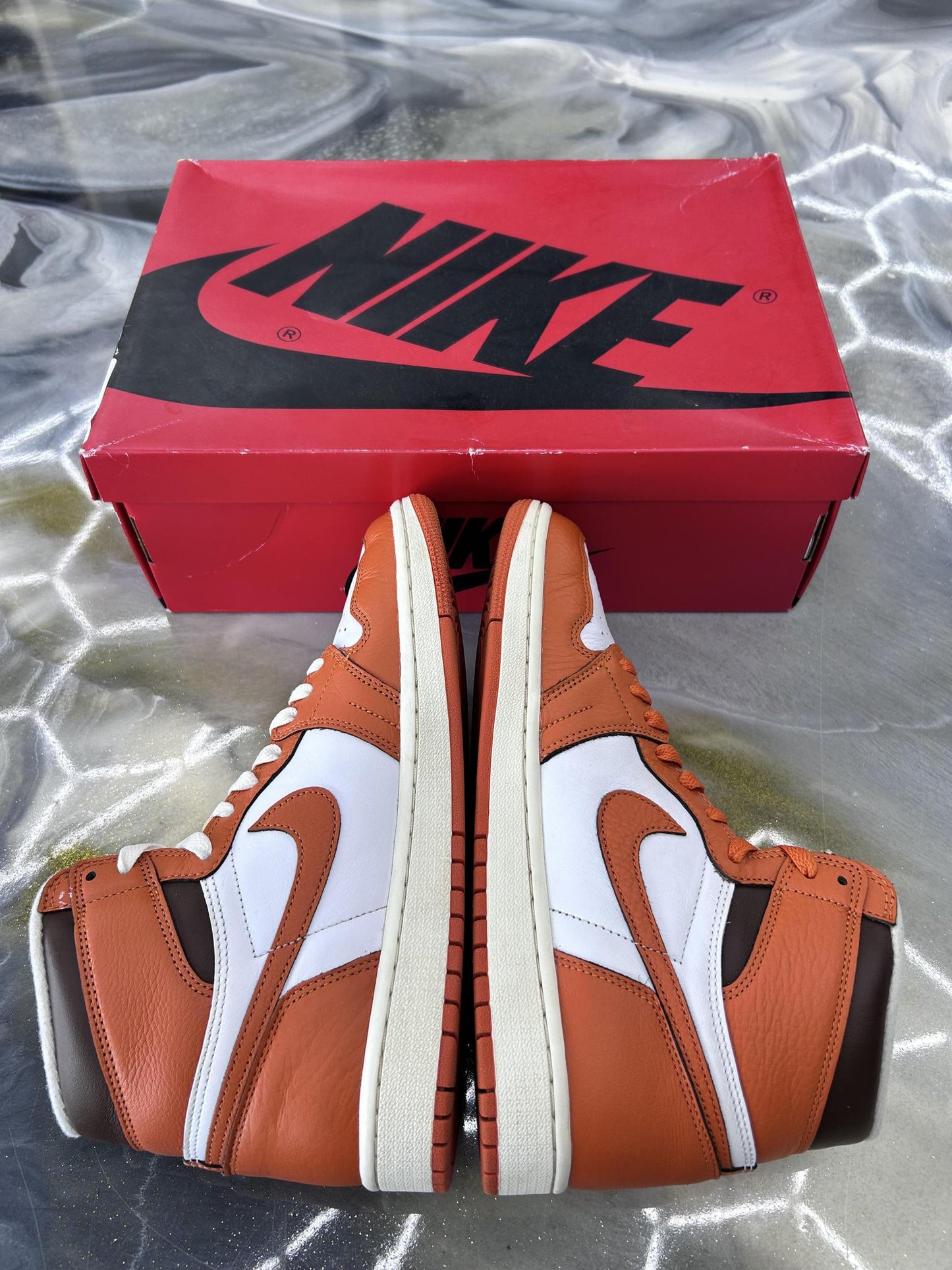 Jordan 1 "Starfish" Used Size 8.5M/10W