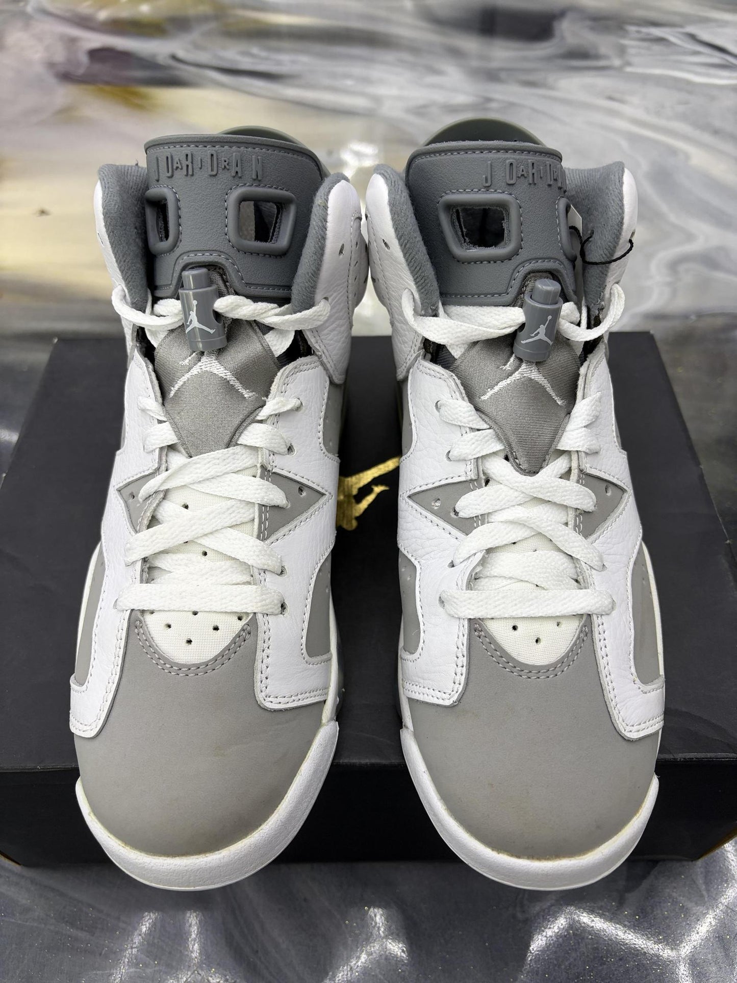 Jordan 6 "Cool Grey" Used Size 6.5Y/8W