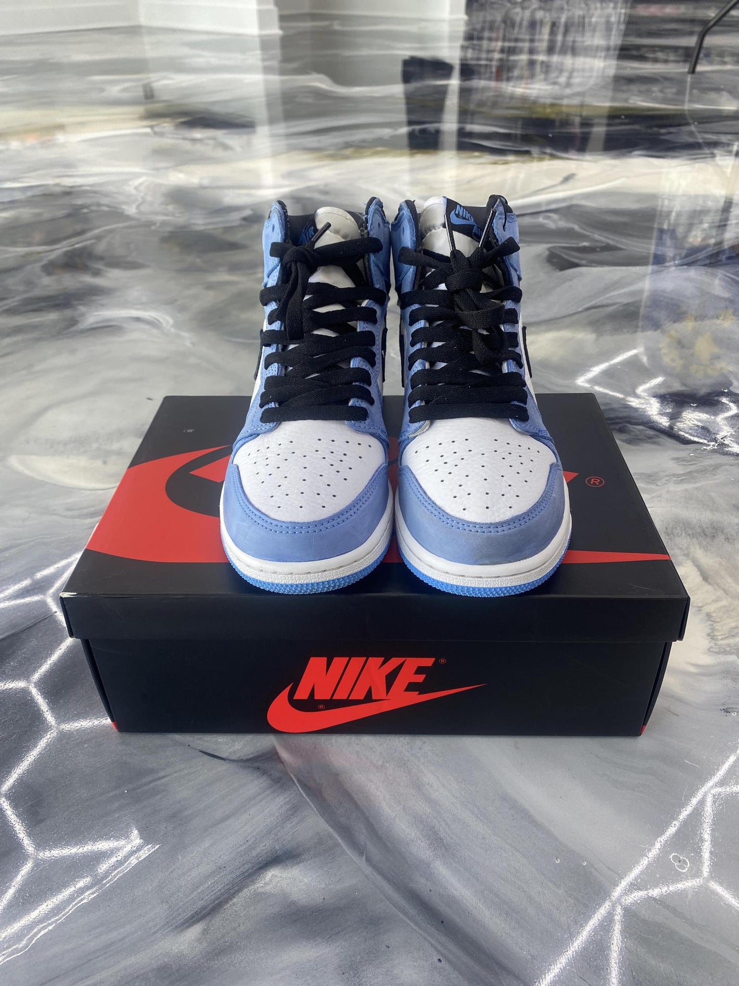 Jordan 1 "University Blue" Used 7Y/8.5W