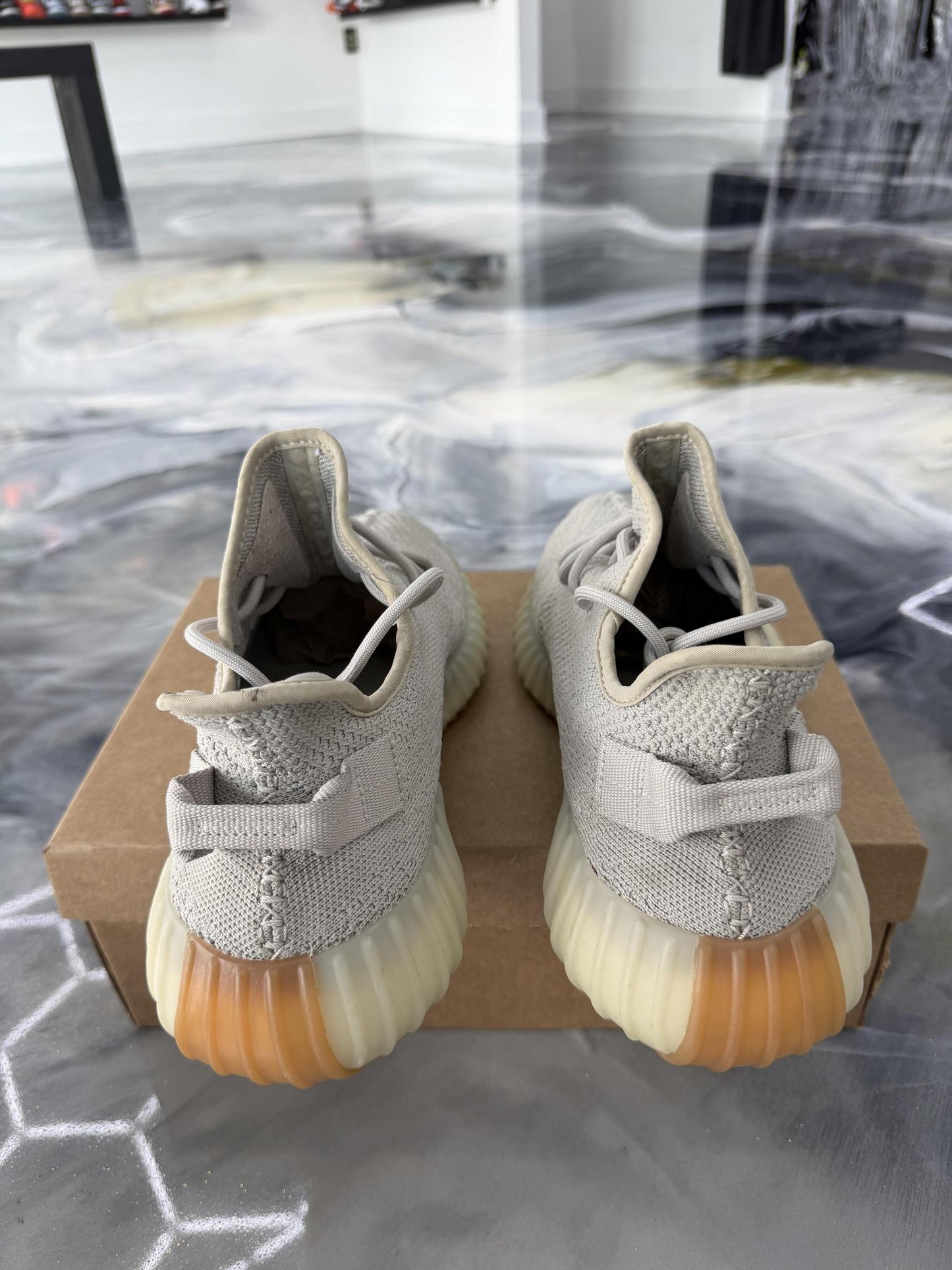 Adidas Yeezy 350 "Sesame" Used 12