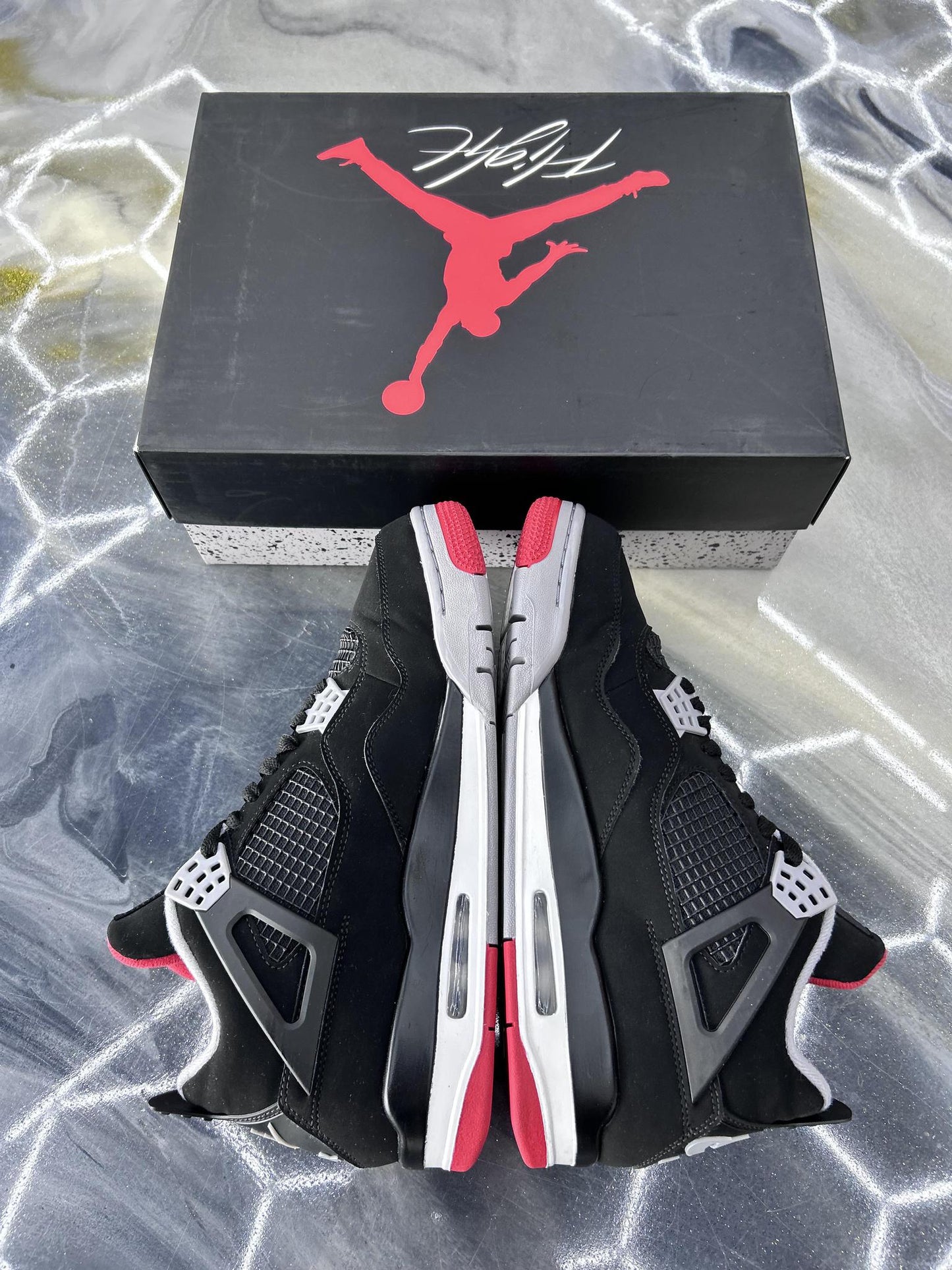Jordan 4 "Bred" Used Size 10