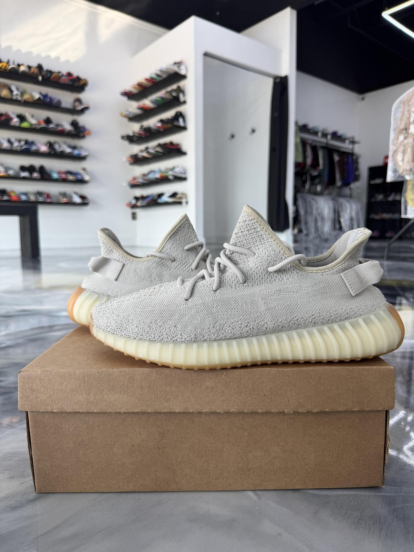 Adidas Yeezy 350 "Sesame" Used 12