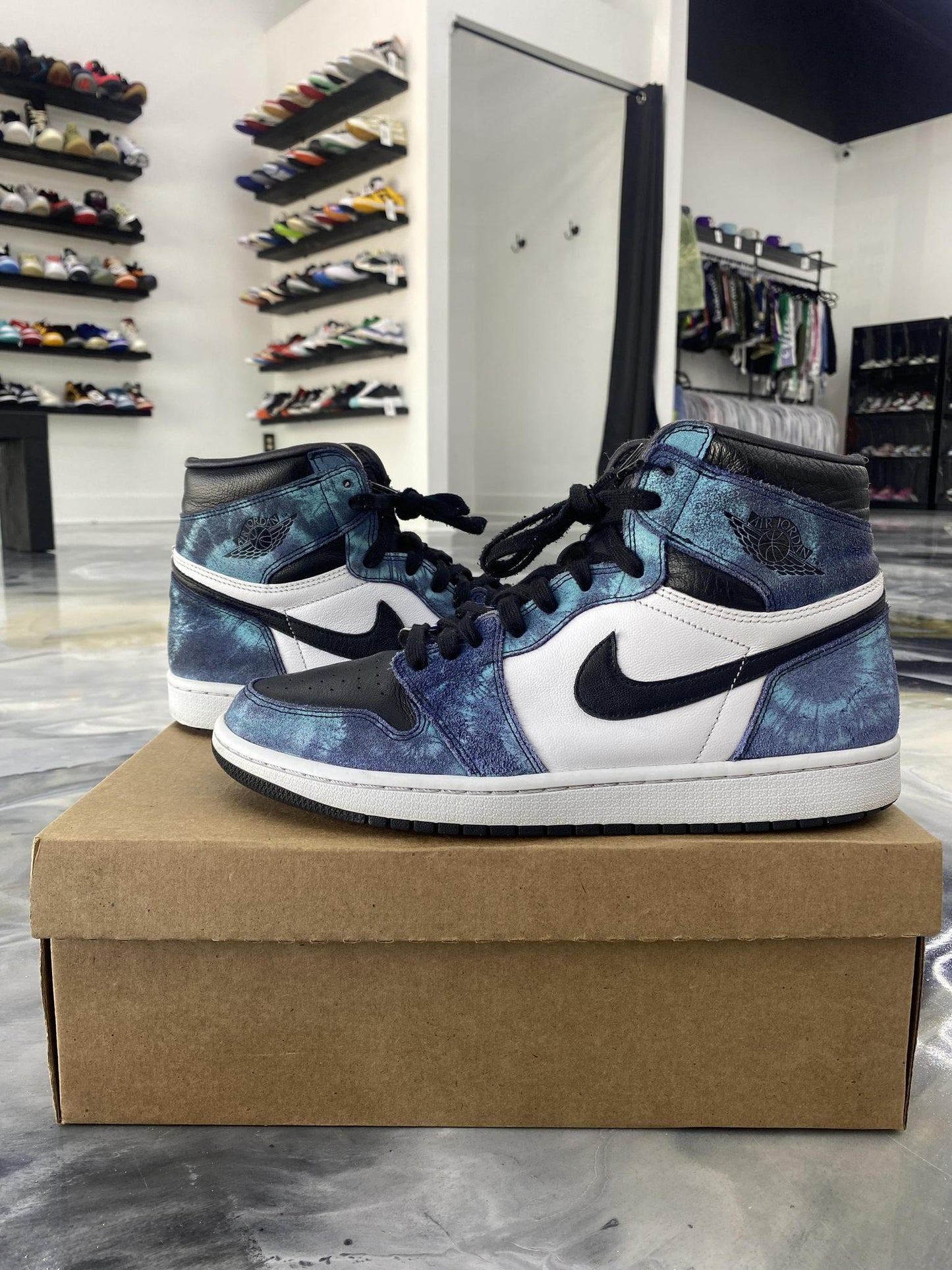 Jordan 1 "Tie Dye" Used Size 12
