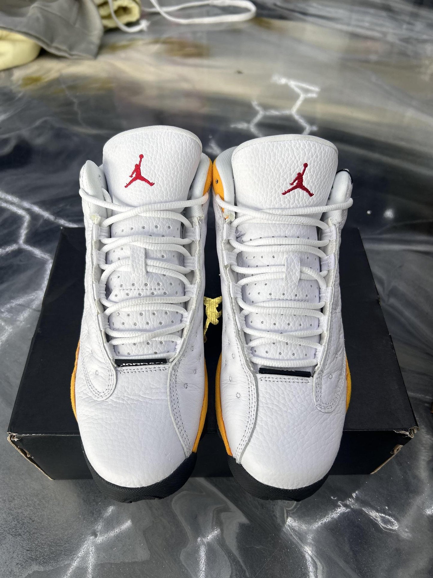 Jordan 13 "Del Sol" Used Size 6Y/7.5W