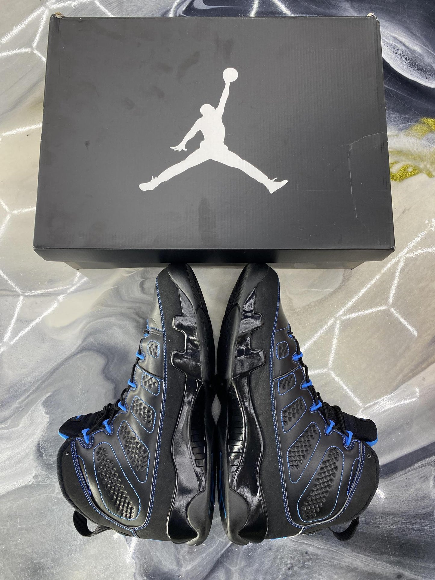 Jordan 9 "Photo Blue" Used Size 13