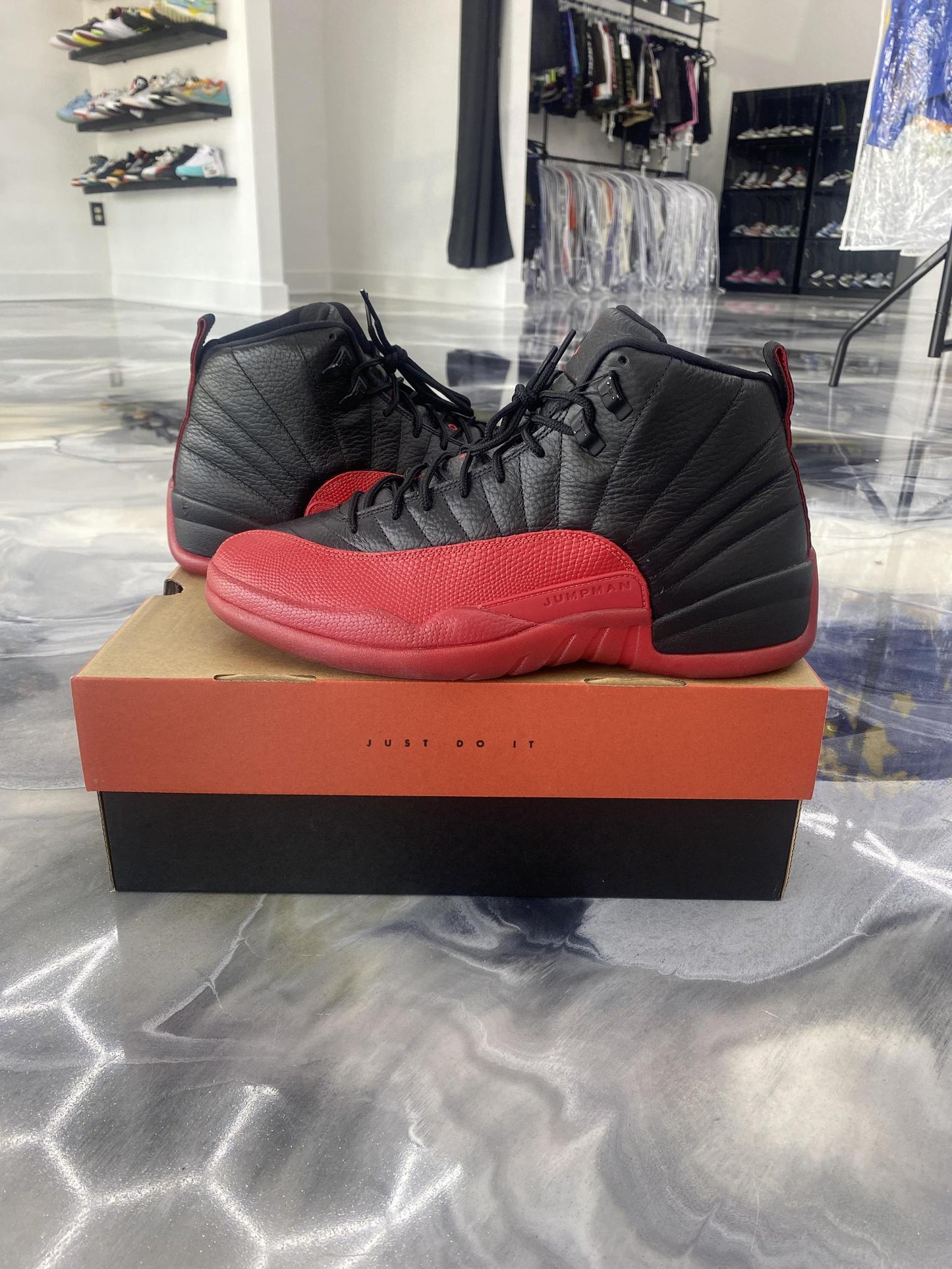 Jordan 12 "Flu Game" Used Size 13