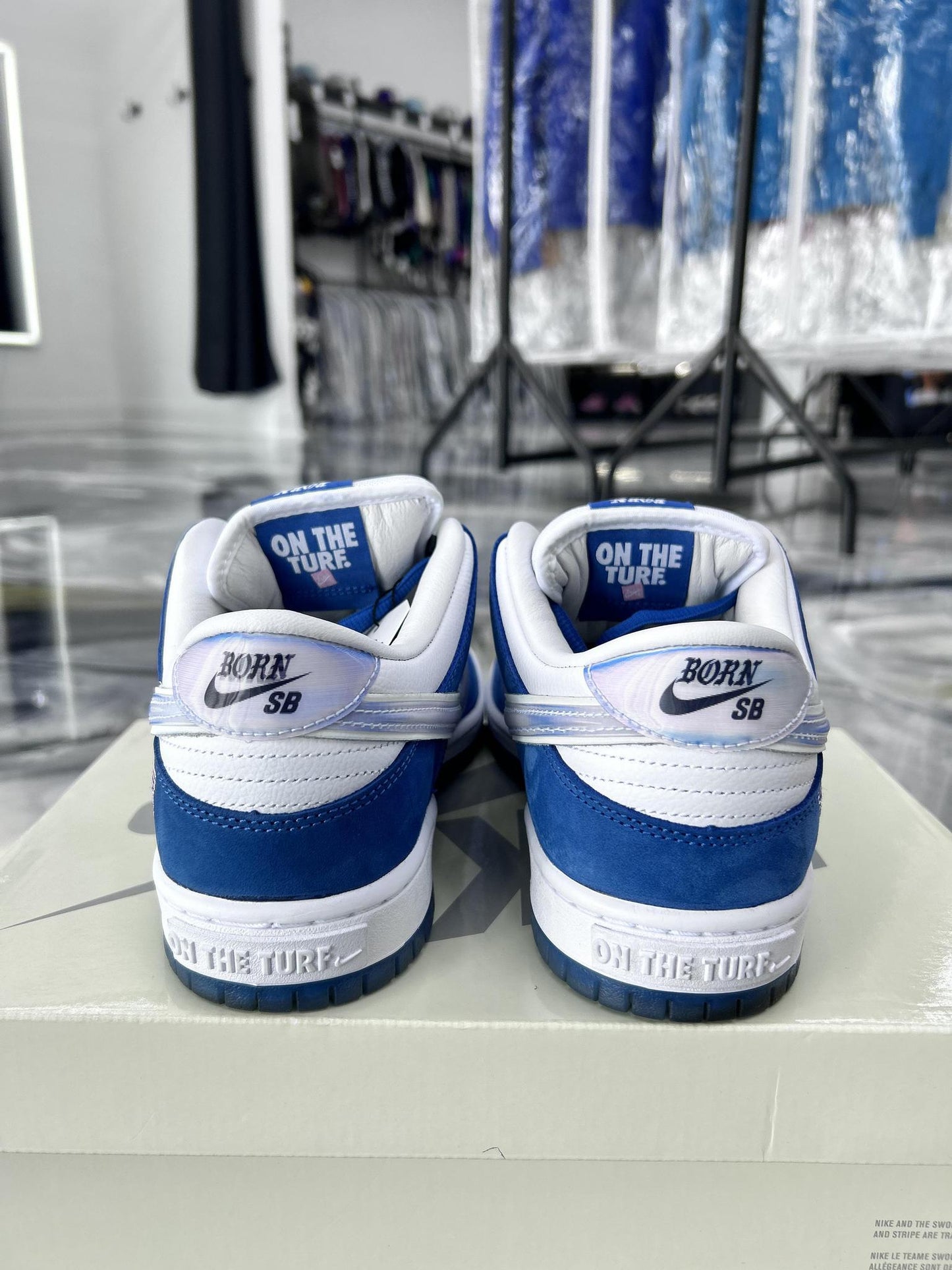 Nike Dunk Low SB "Born x Raised" Used Size 10