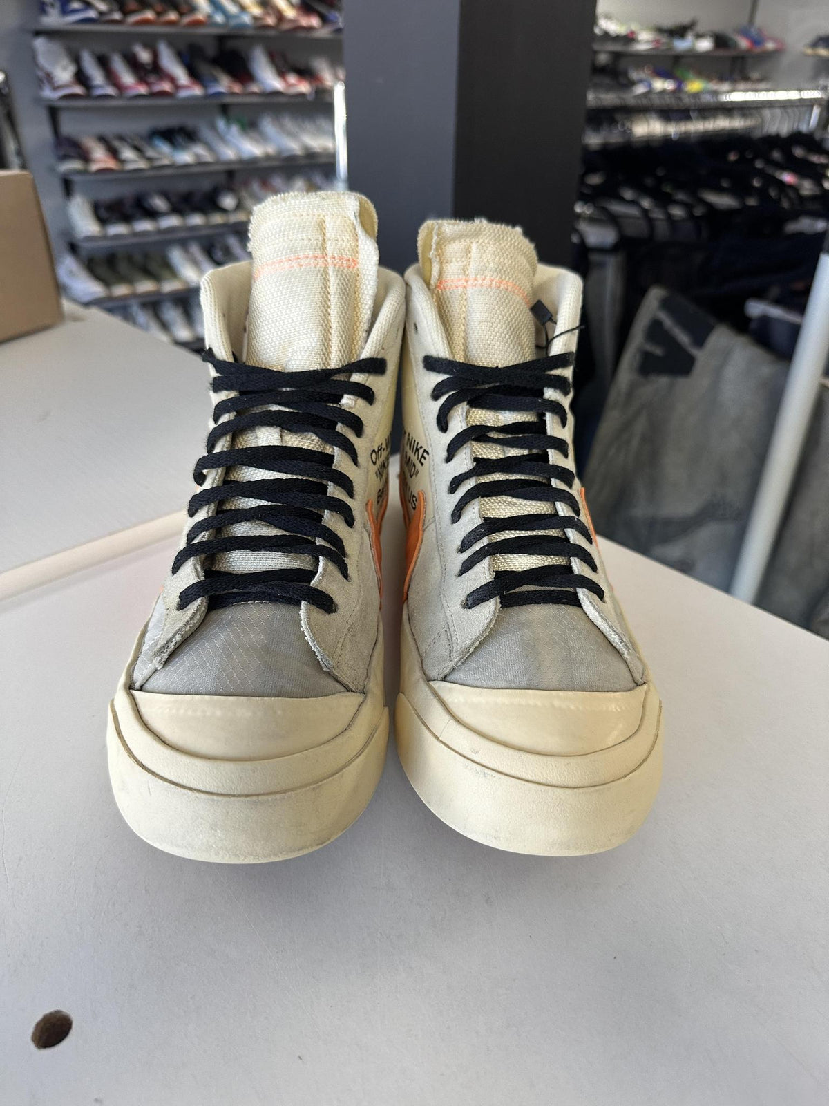 Nike Blazer Mid Off-White "All Hallow's Eve" Size 9 Used