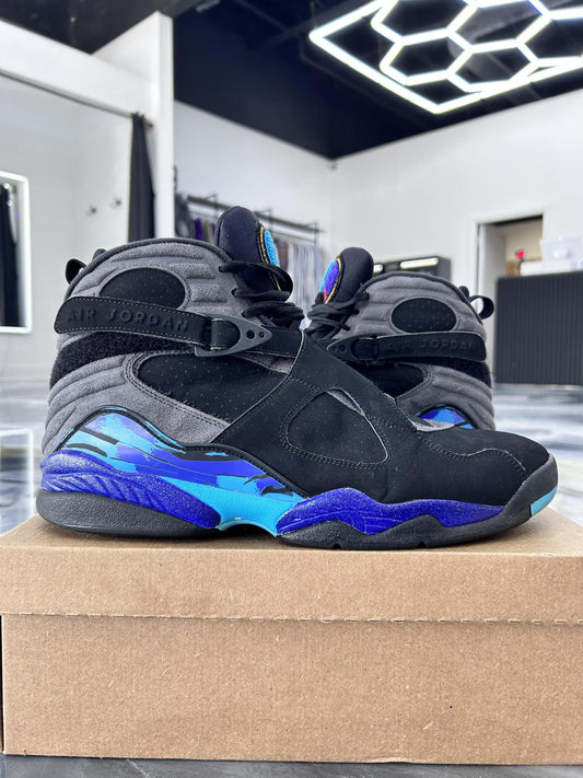Jordan 8 "Aqua" Used Size 14