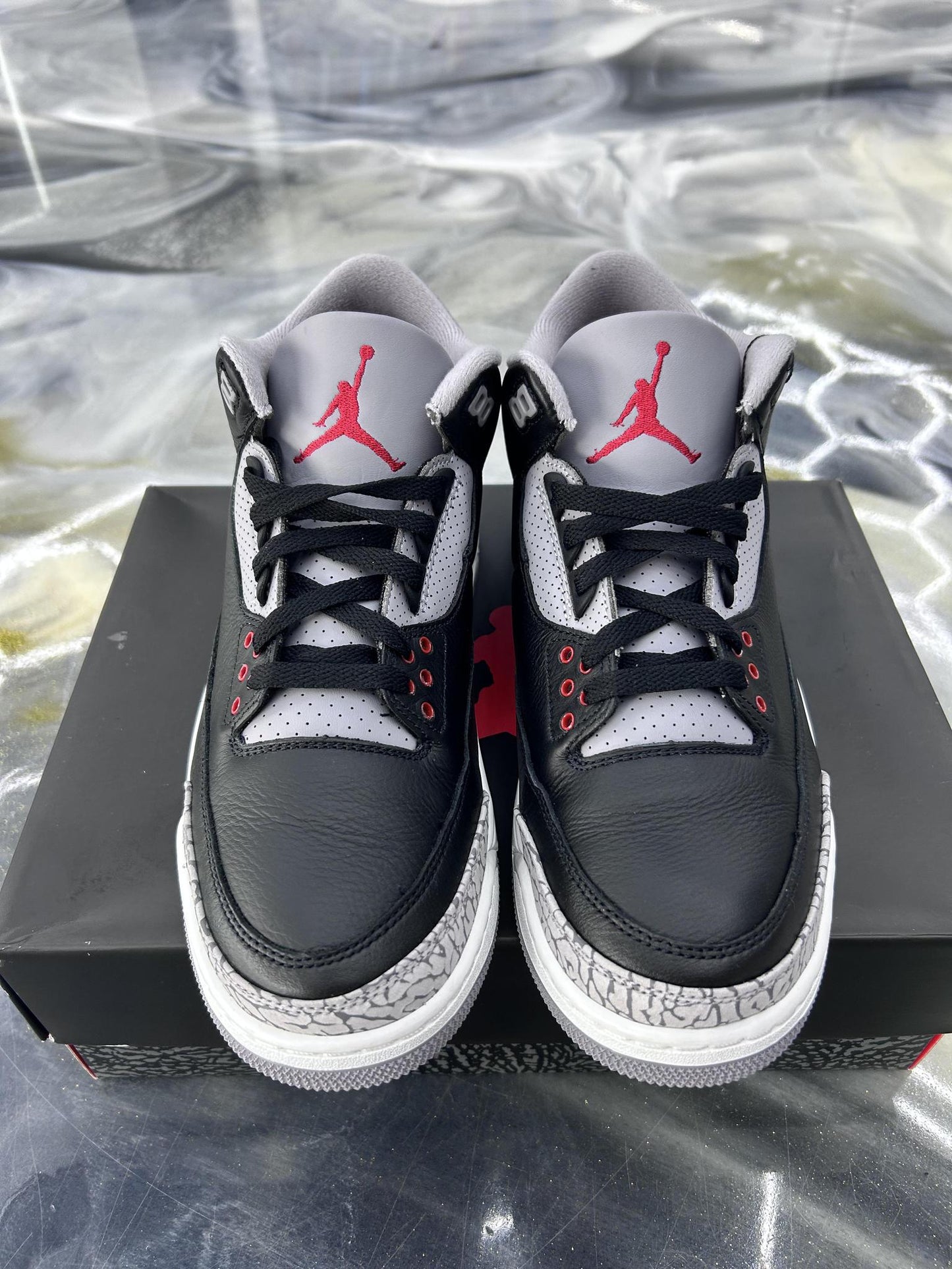 Jordan 3 "Black Cement" Used Size 10