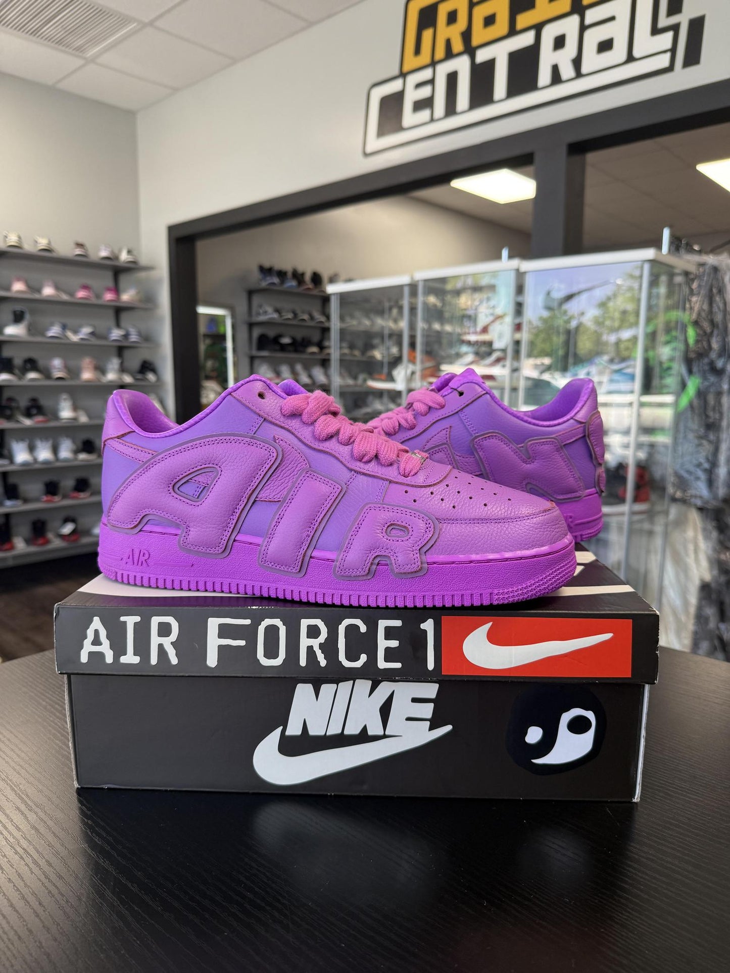 Nike Air Force 1 Low X CPFM "Fuchsia Dream" Used Size 13