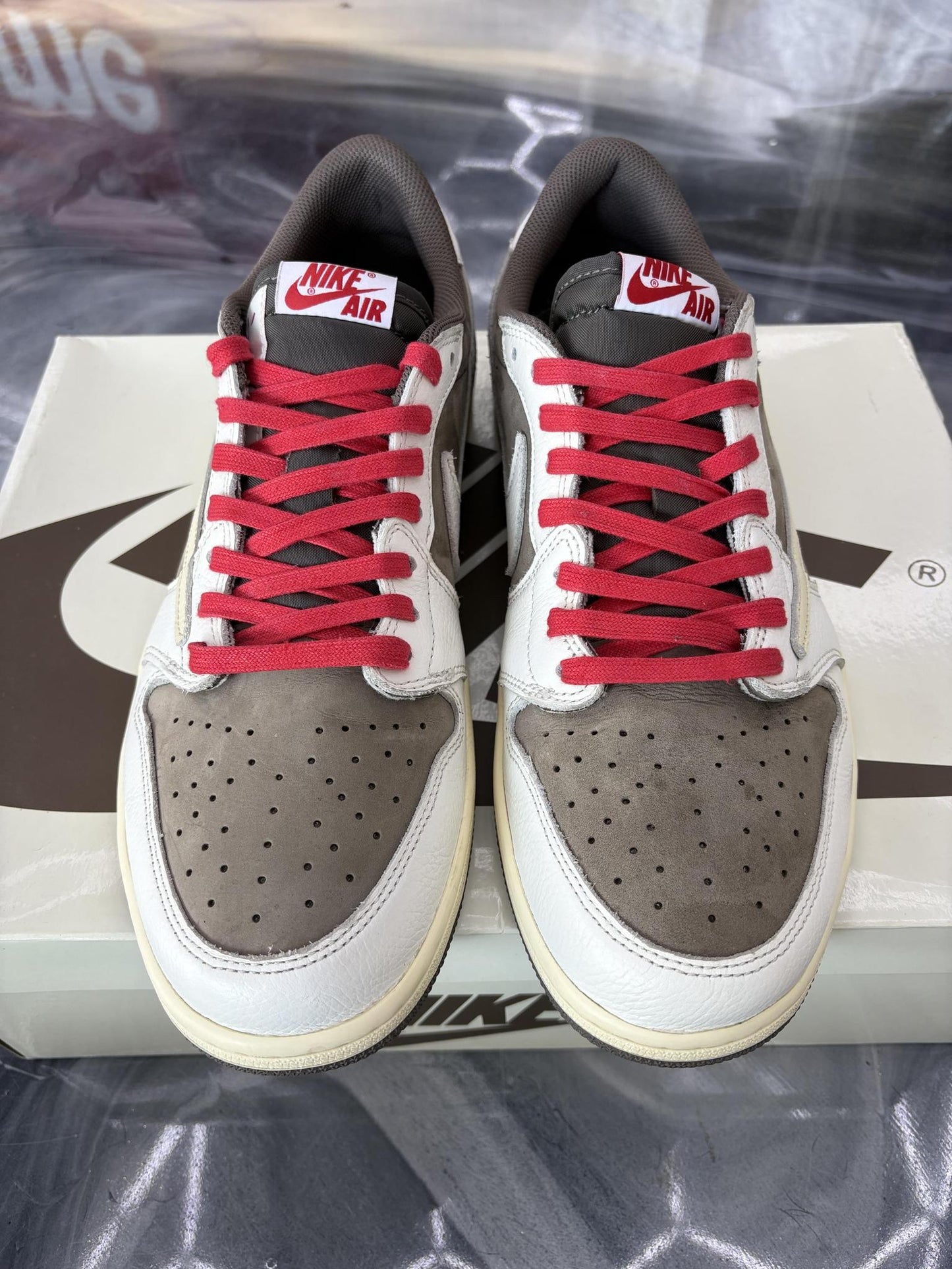 Jordan 1 Low x Travis Scott "Reverse Mocha" Used Size 13