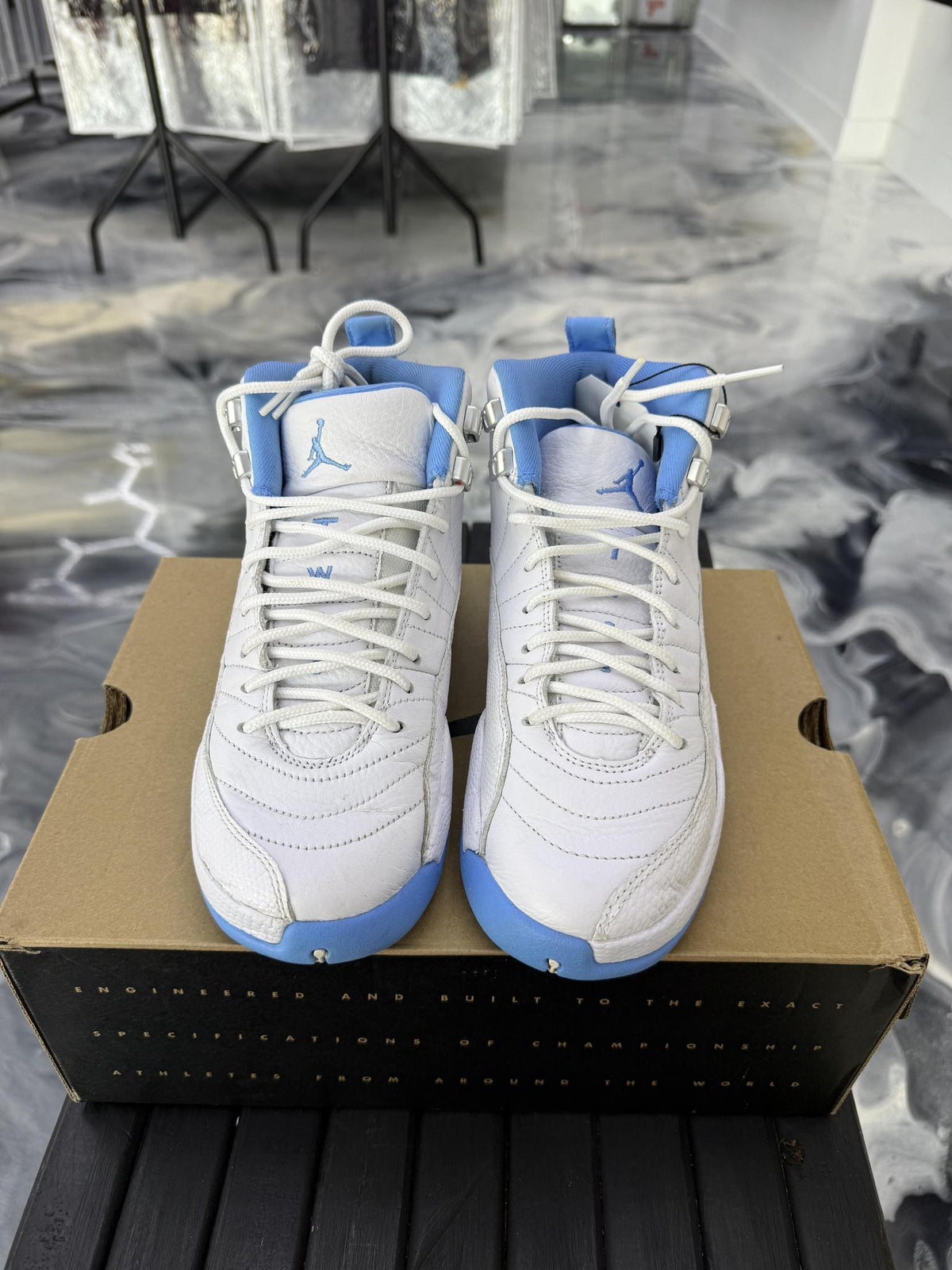 Jordan 12 "Melo" Used Size 5.5Y/7W