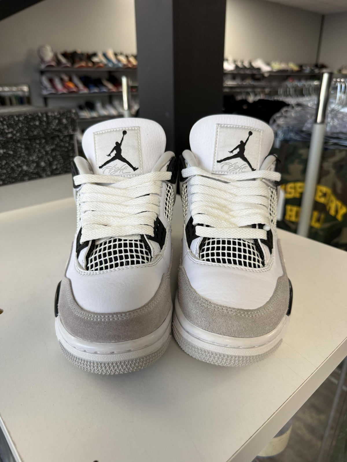 Jordan 4 "Military Black" Used Size 4Y/5.5W