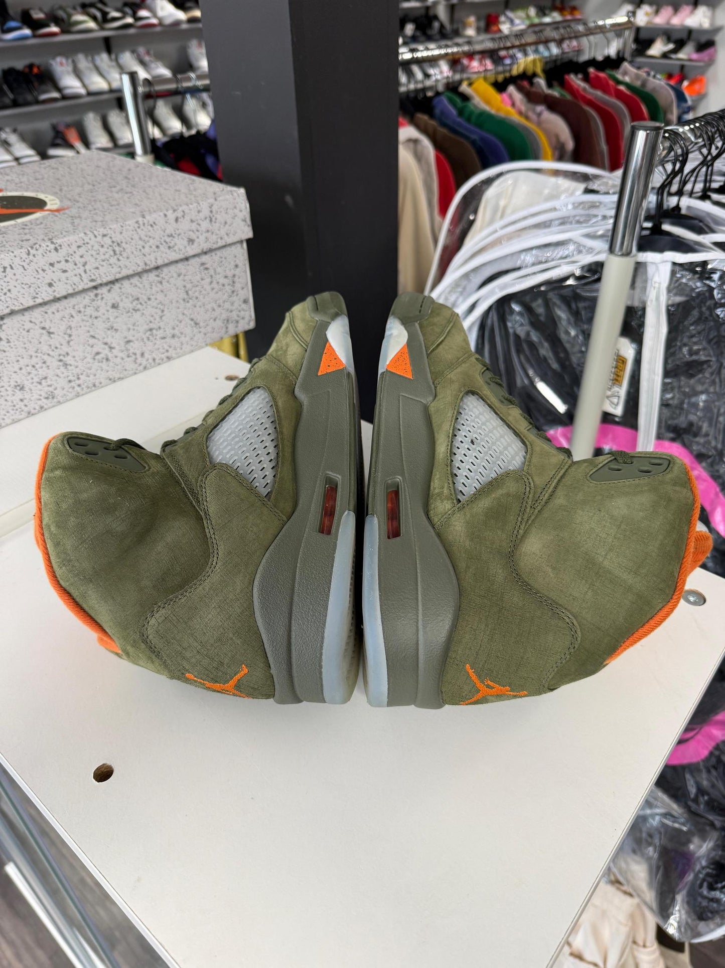 Jordan 5 "Olive" Used Size 13