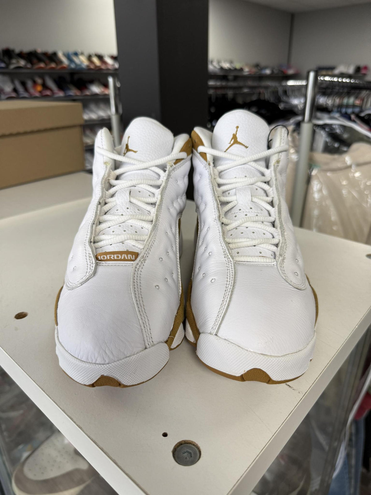 Jordan 13 "Wheat" Used Size 6.5Y/8W