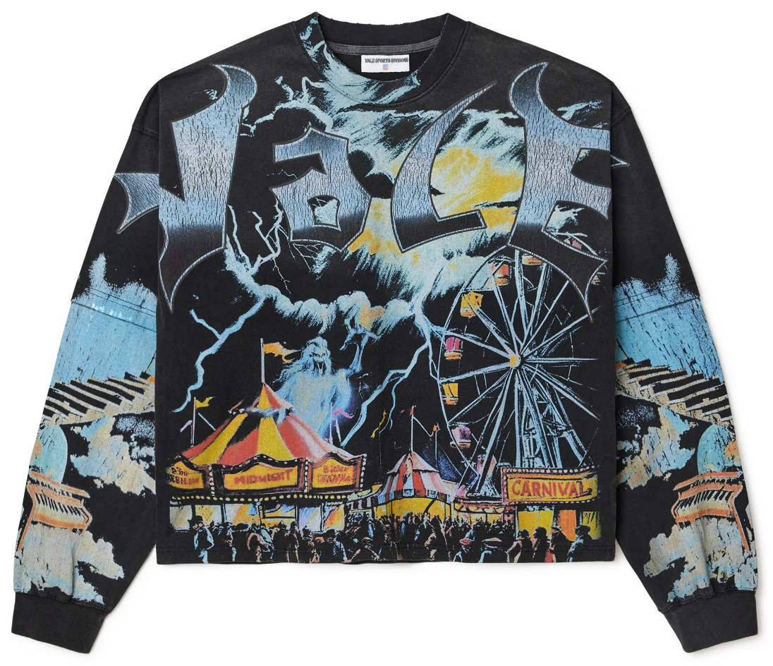 Vale Festival Long Sleeve "Washed Black"
