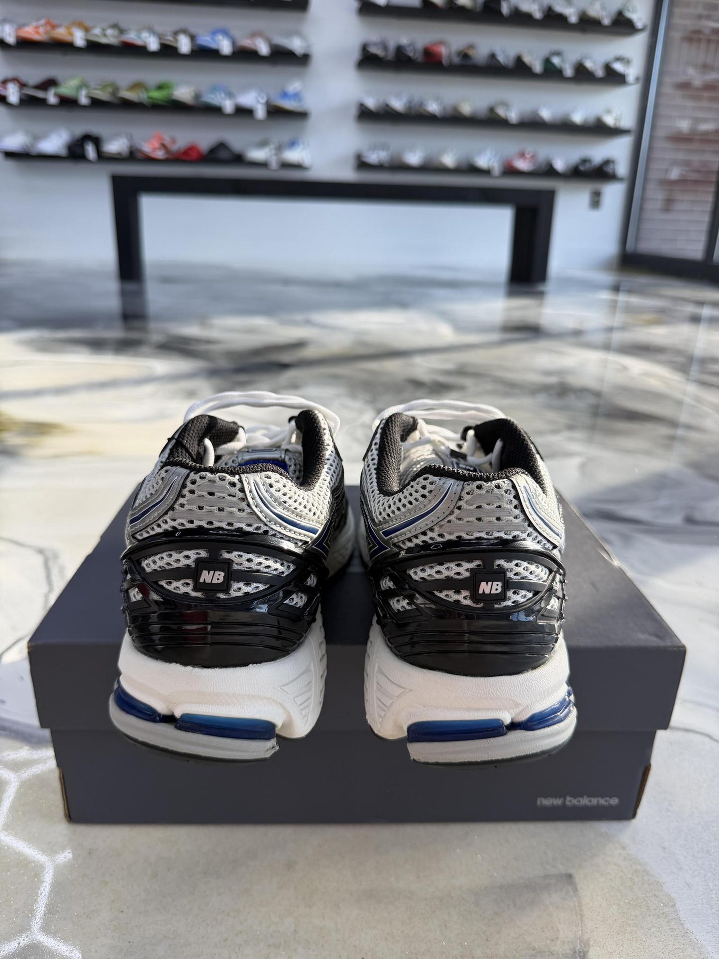 New Balance 1906R Metallic Silver Blue Used