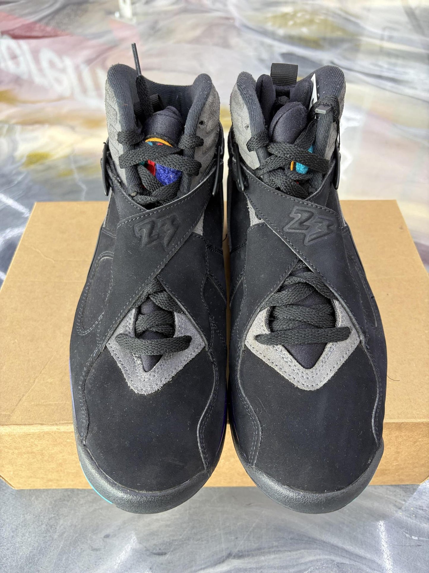 Jordan 8 "Aqua" Used Size 8