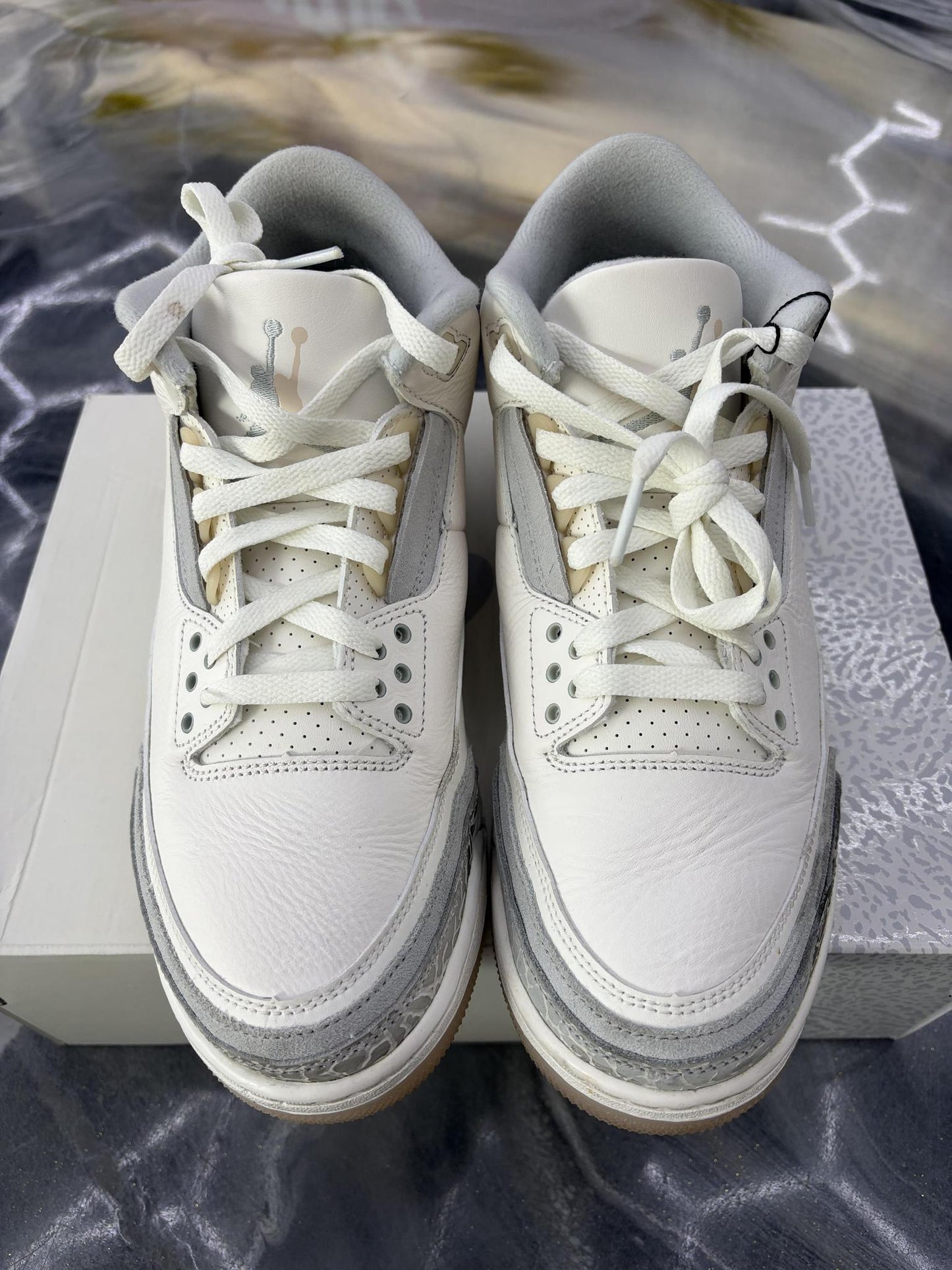 Jordan 3 "Craft Ivory" Used Size 9