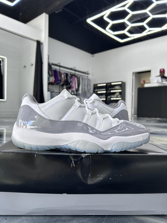 Jordan 11 Low "Cement Grey" Used Size 13