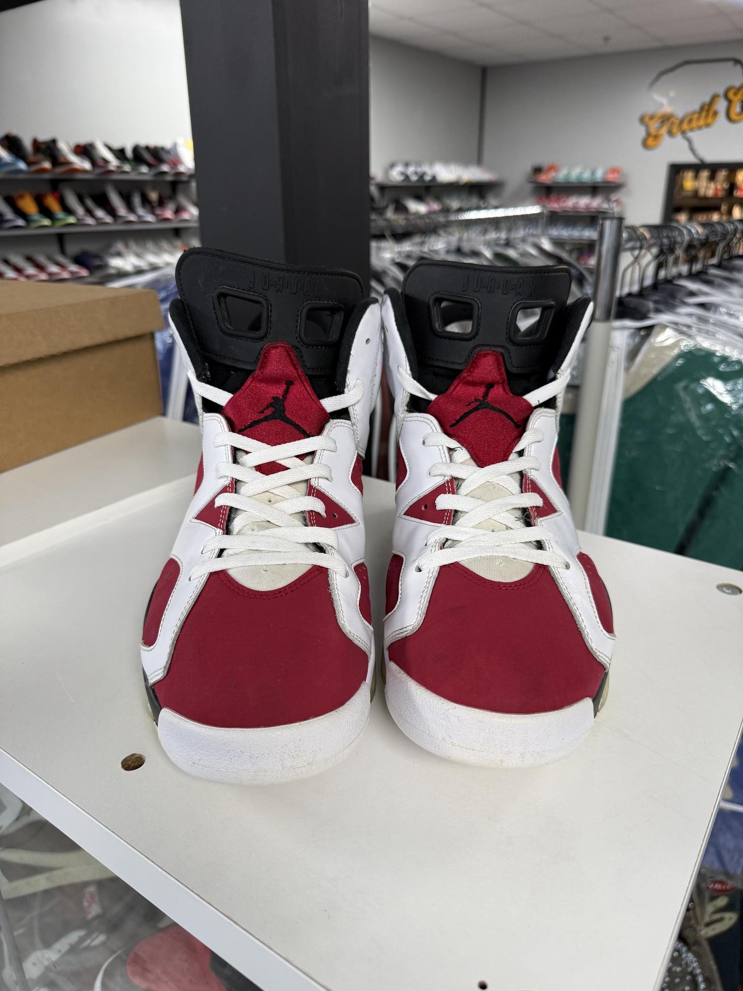 Jordan 6 "Carmine" Used Size 13