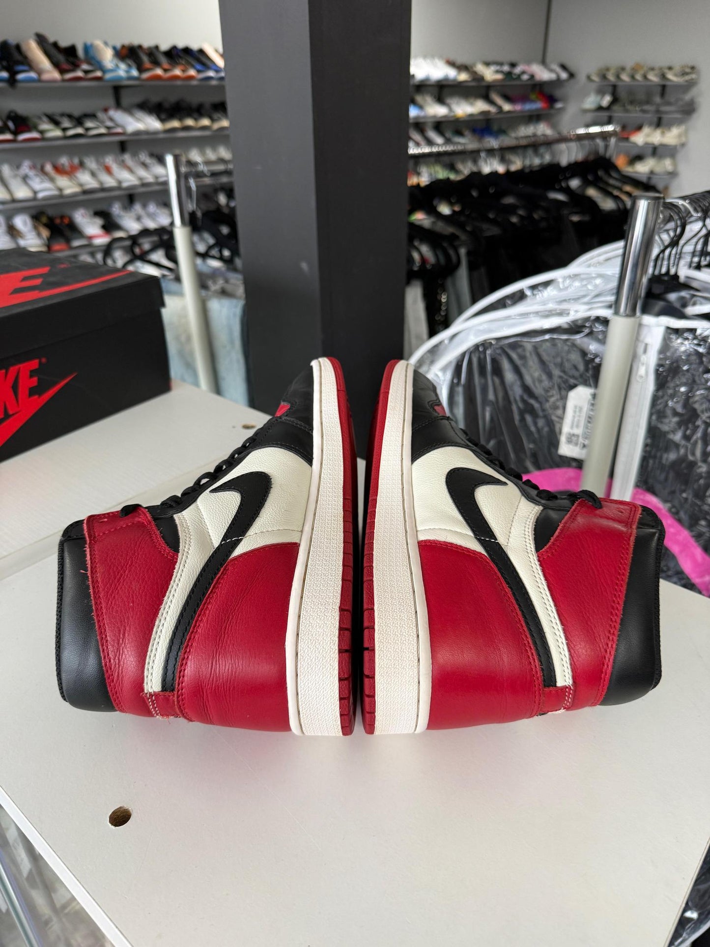 Jordan 1 "Bred Toe" Used Size 10