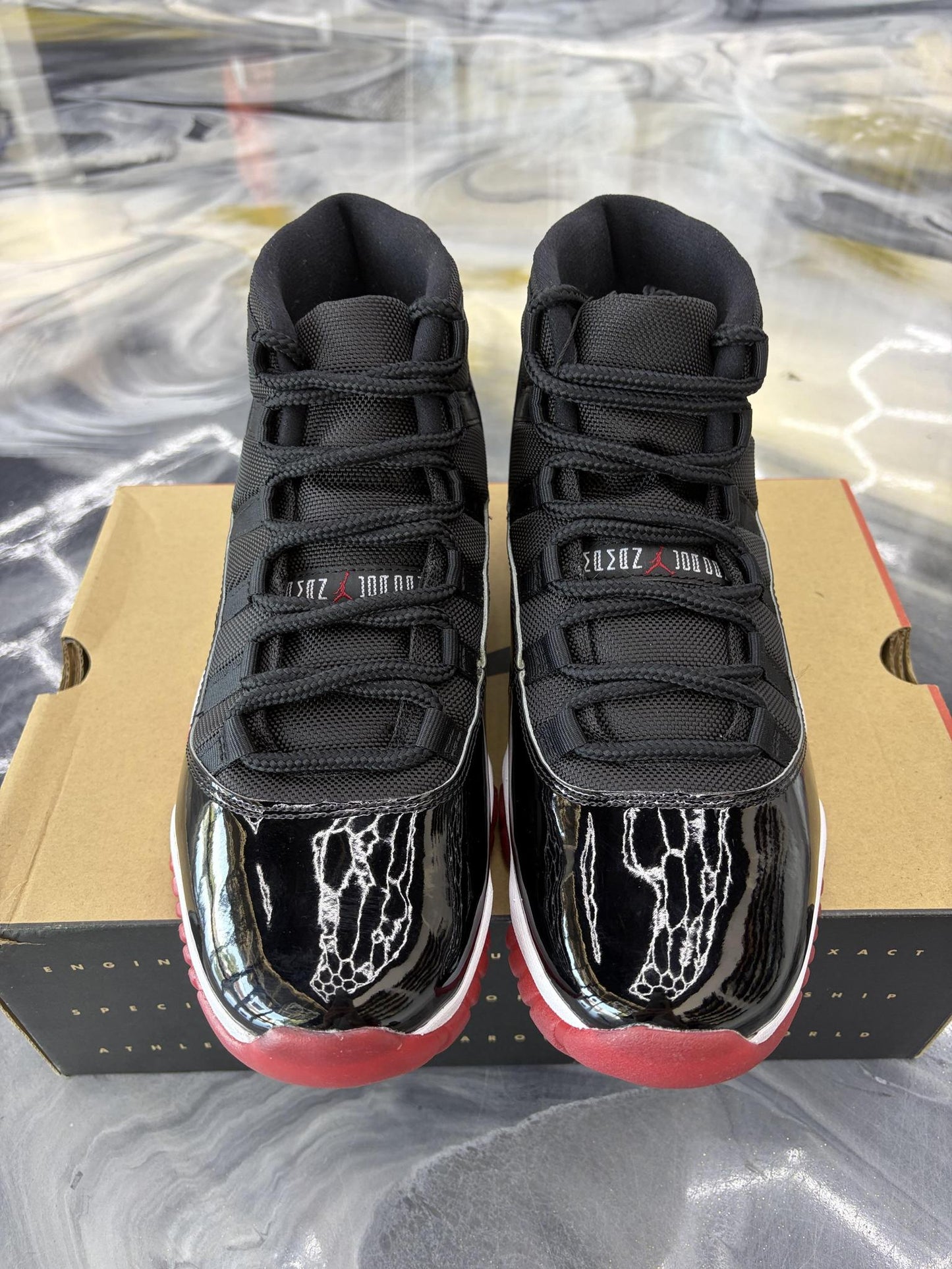 Jordan 11 "Bred" Used Size 10