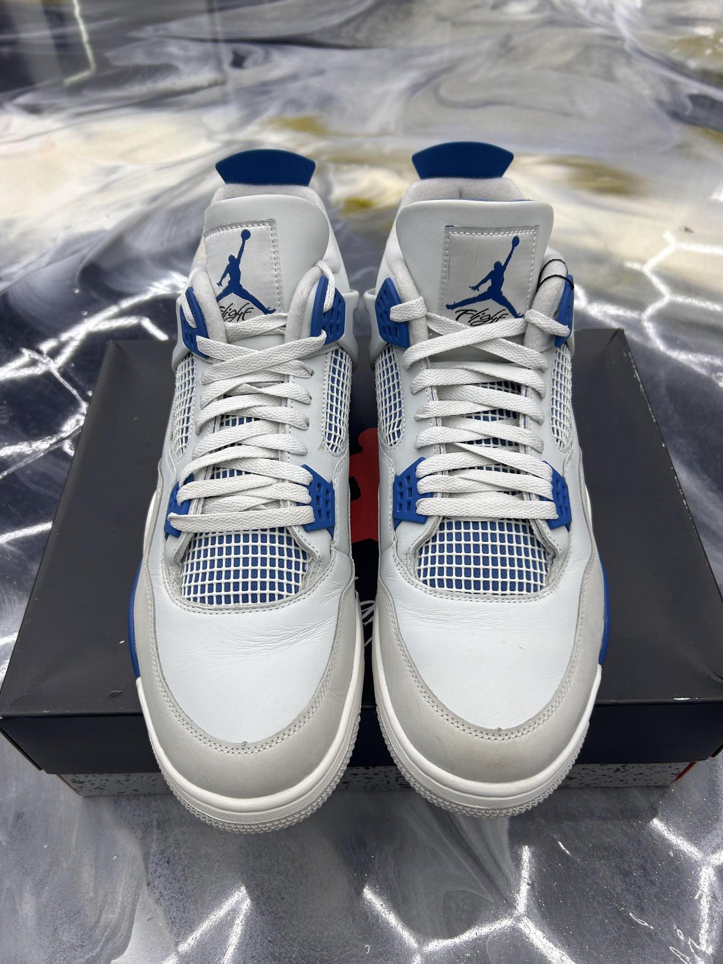 Jordan 4 "Military Blue" Used Size 16