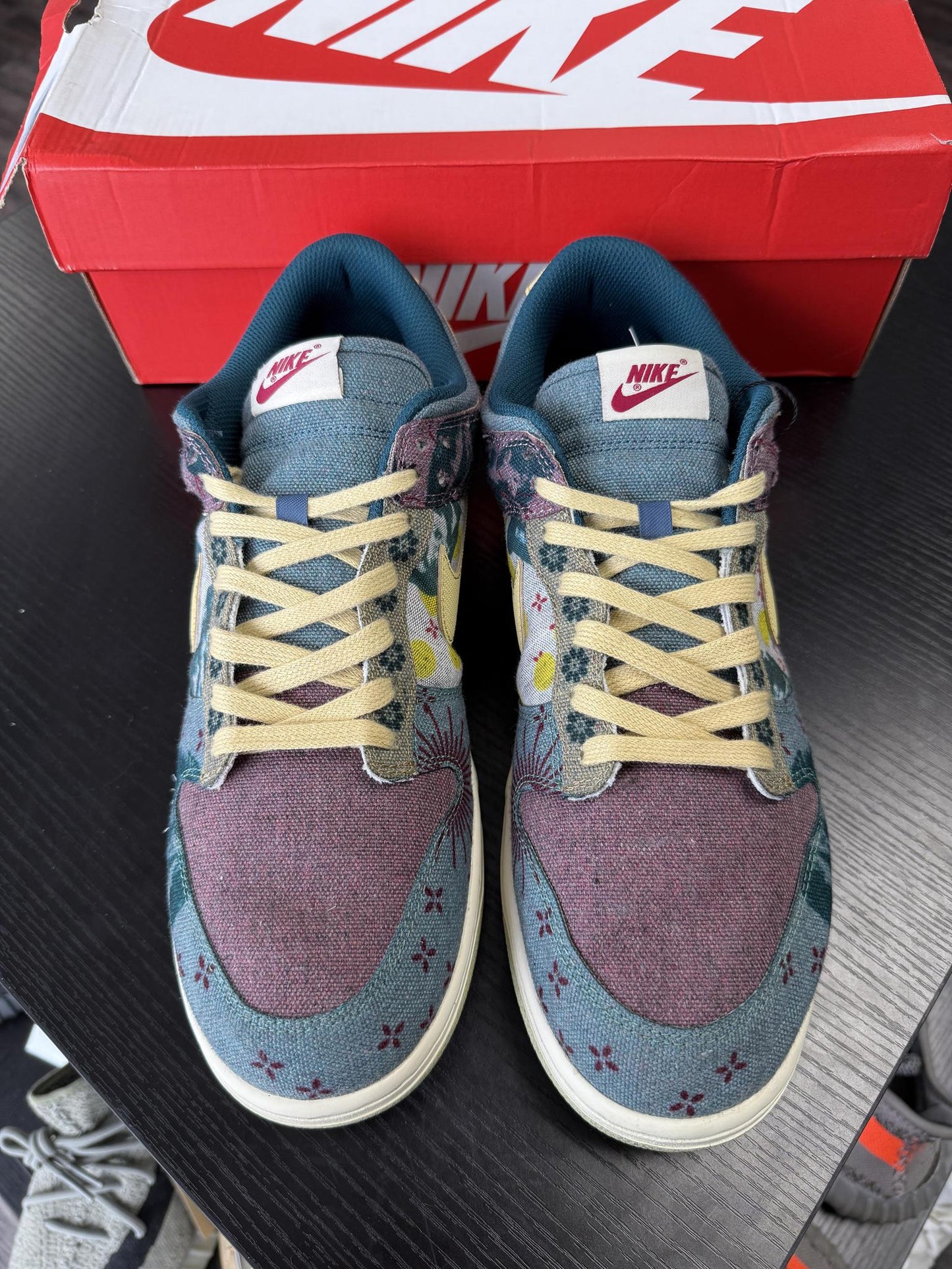 Nike Dunk Low "Community Garden" Used Size 11.5