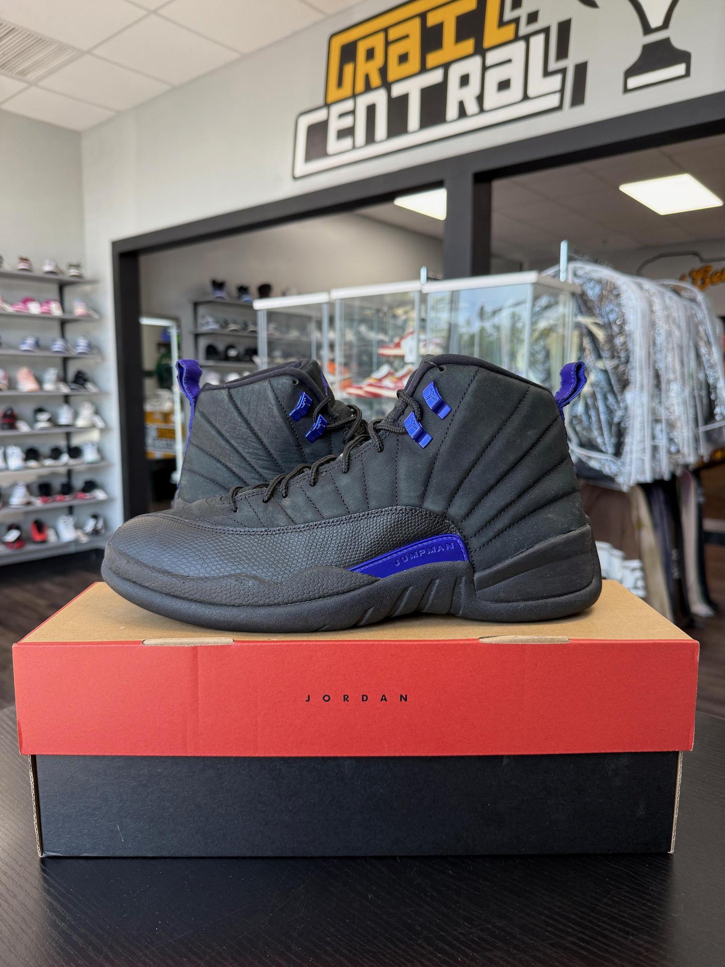 Jordan 12 "Dark Concord" Used Size 12
