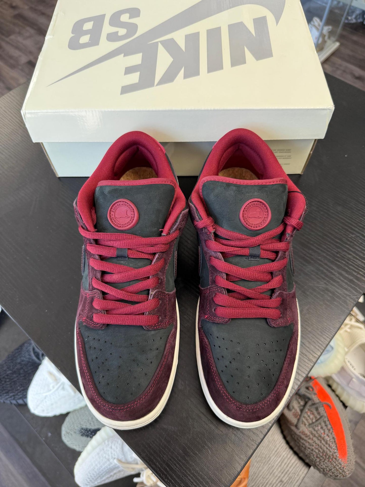 Nike SB Dunk Low x RIOT "Mahogany" Used Size 11