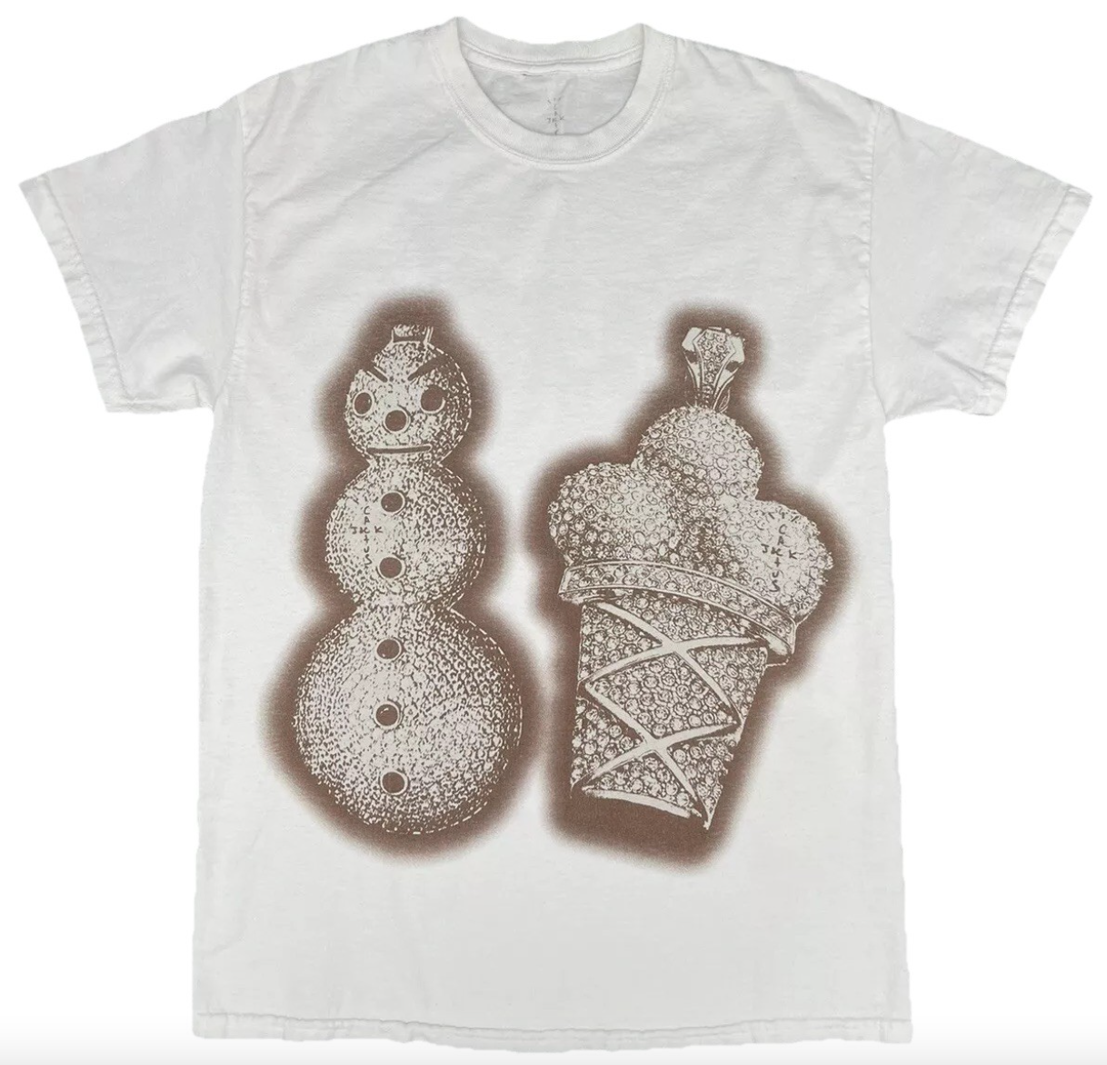 Cactus Jack x Verzuz Ice Cream Tee "White"
