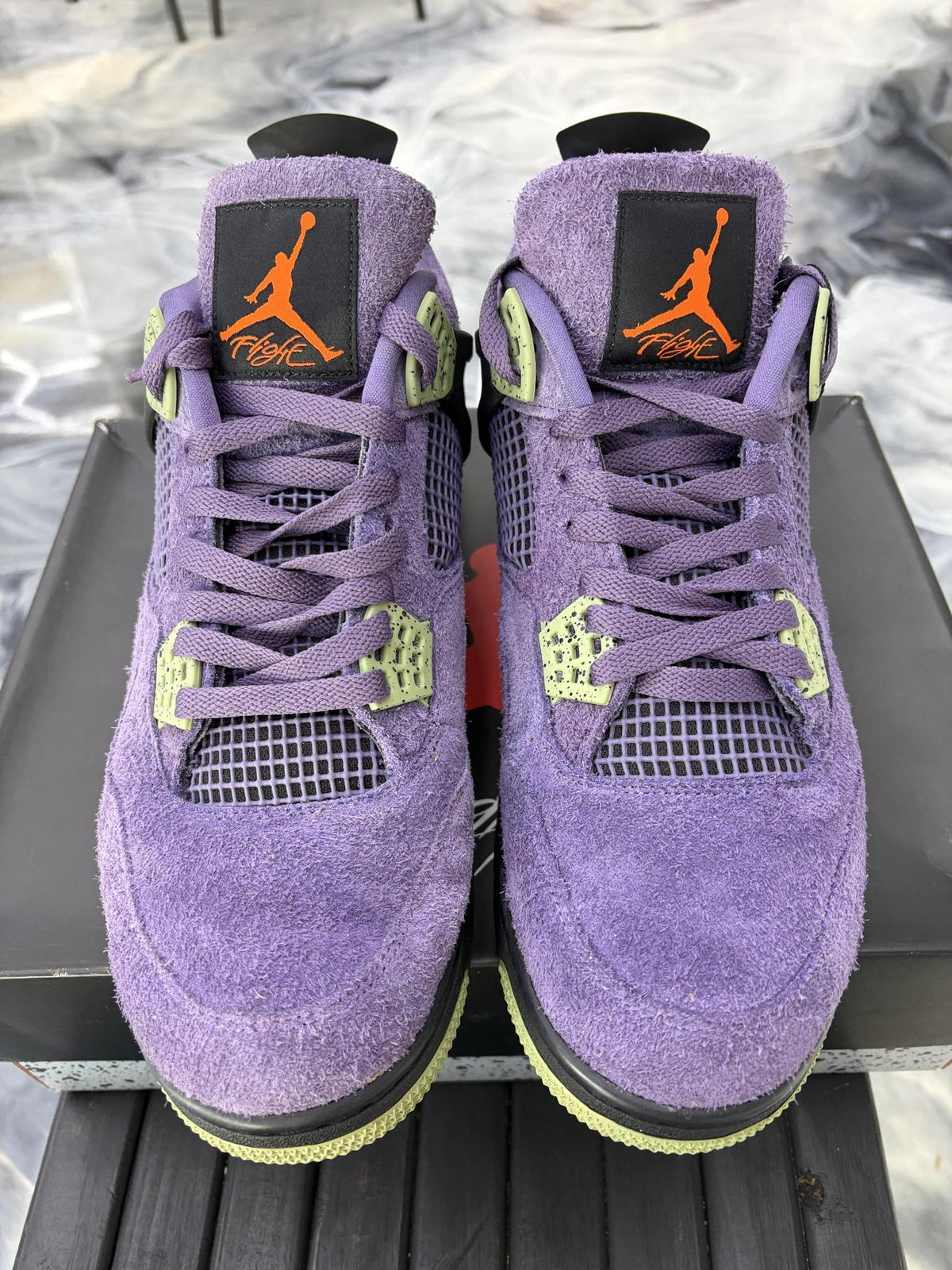 Jordan 4 "Canyon Purple" Used Size 15.5W/14M