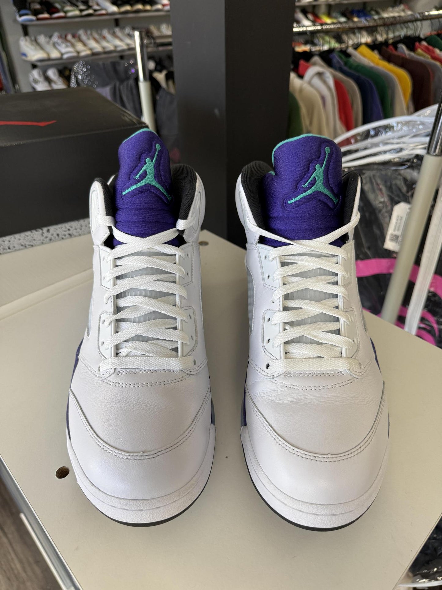 Jordan 5 "Grape" Used Size 13