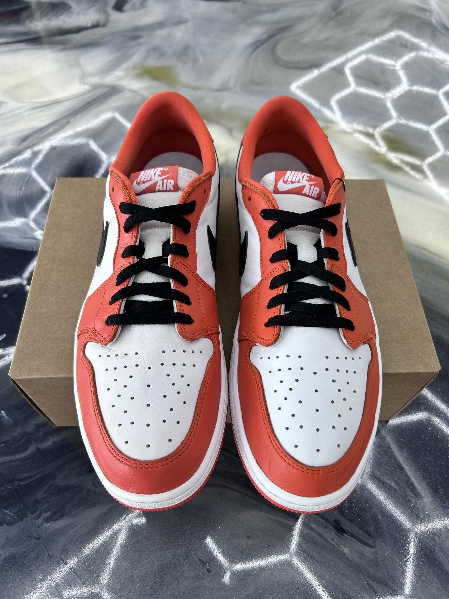 Jordan 1 Low "Starfish" Used Size 15