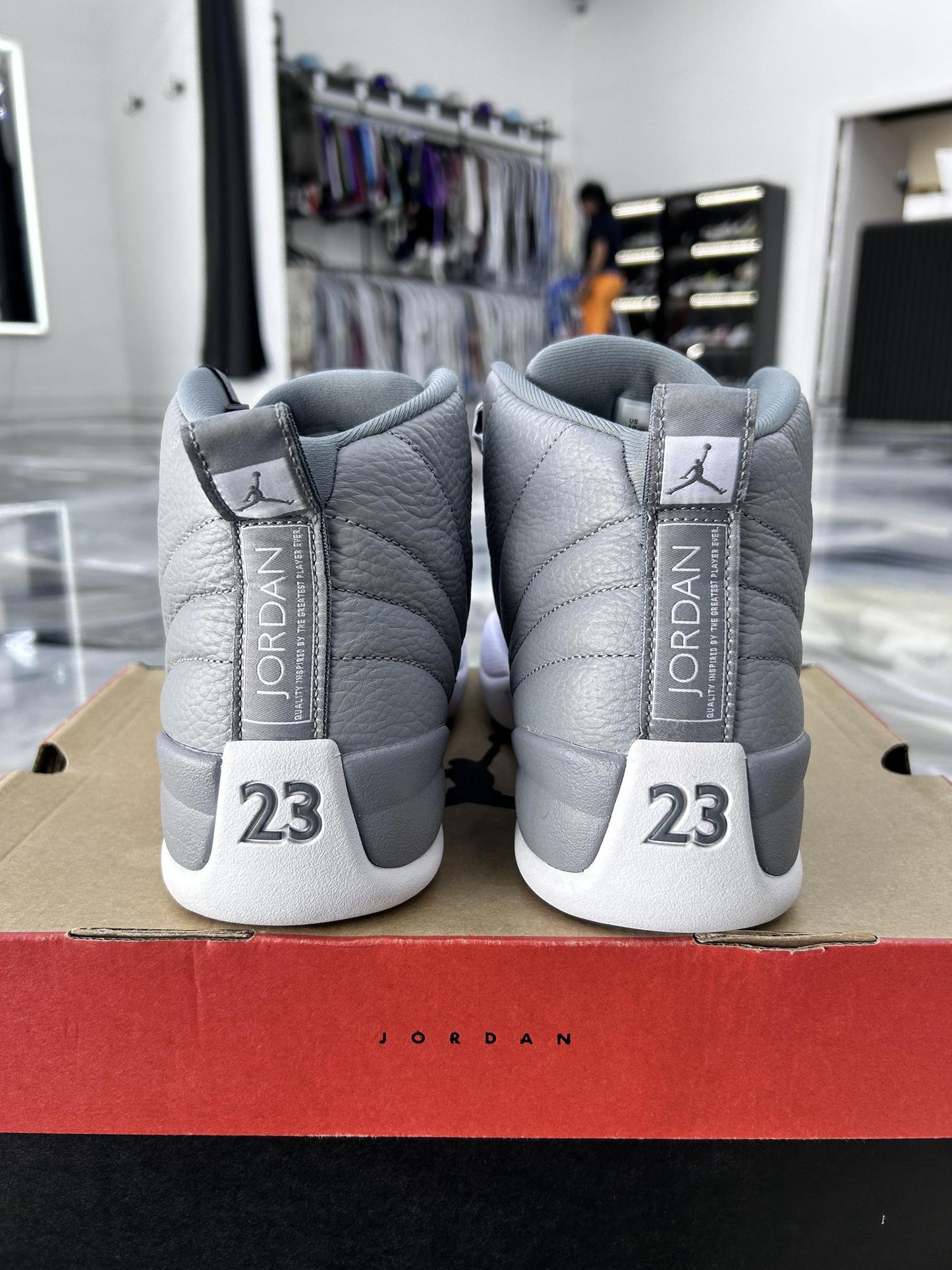 Jordan 12 "Stealth" Used Size 10
