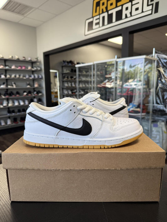 Nike SB Dunk Low "White Gum" Used Size 10.5