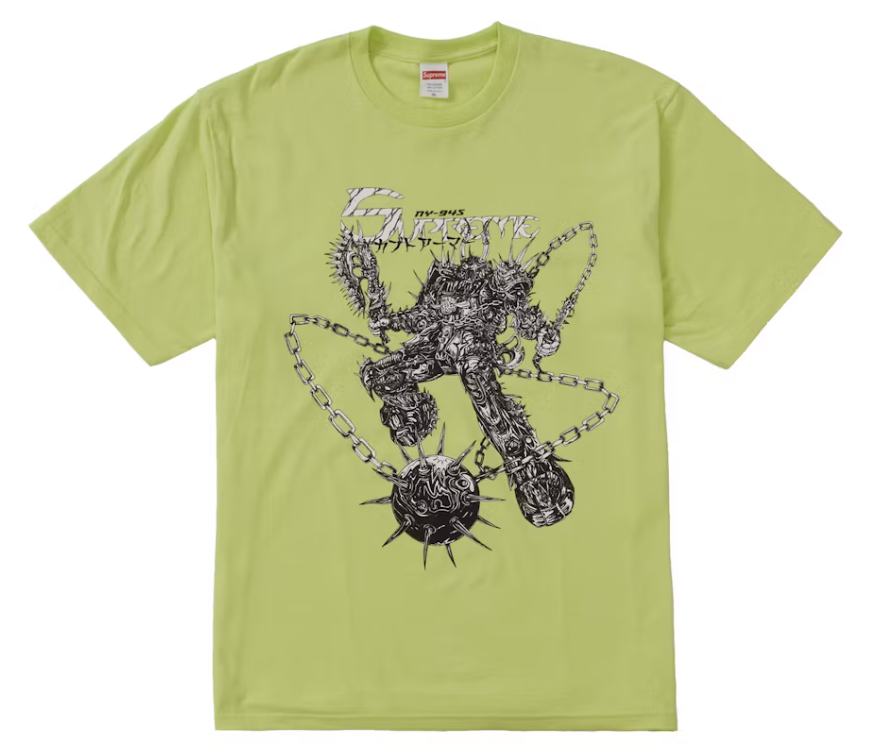 Supreme Spikes Tee "Neon Green"