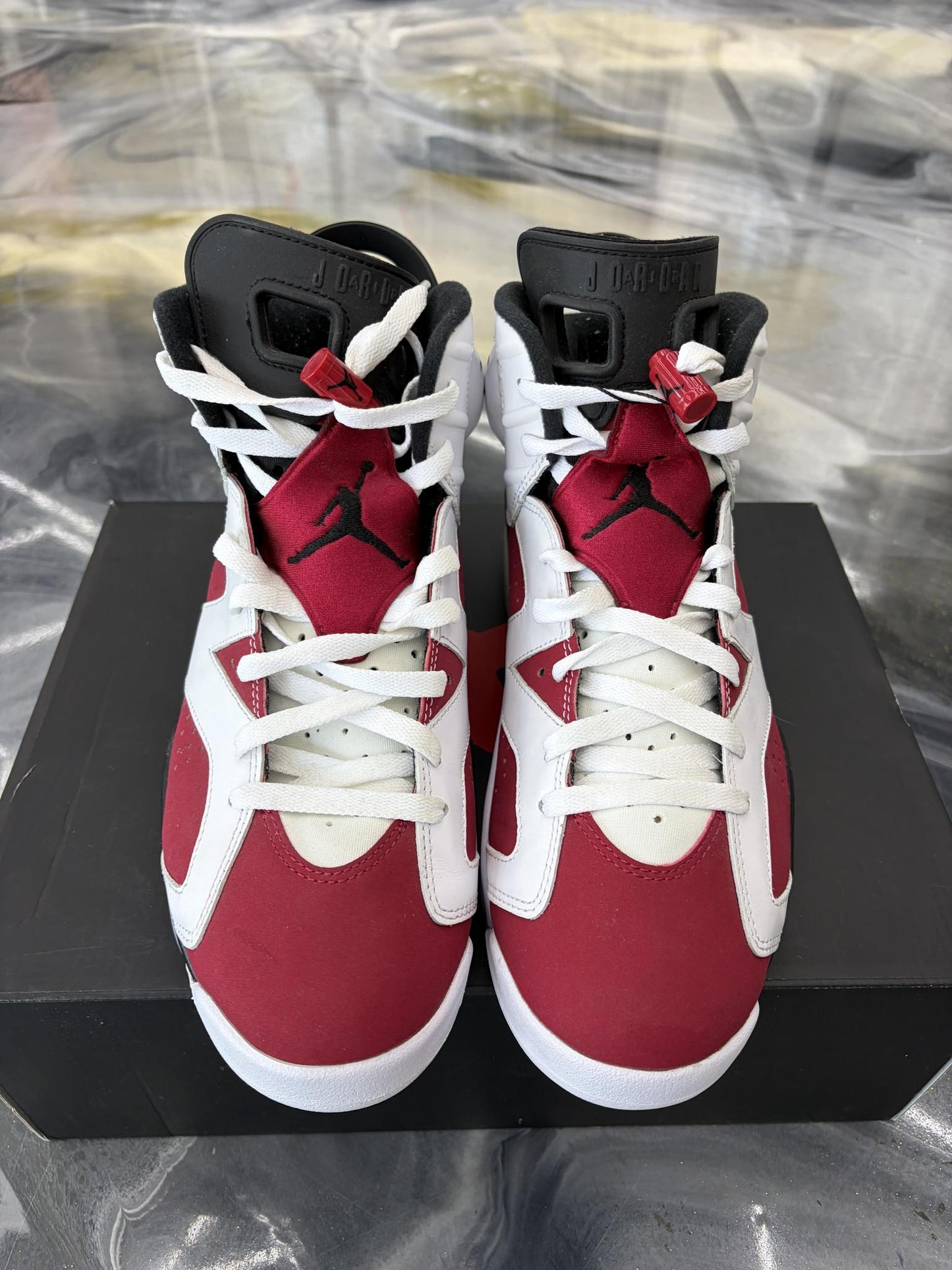 Jordan 6 "Carmine" Used Size 10