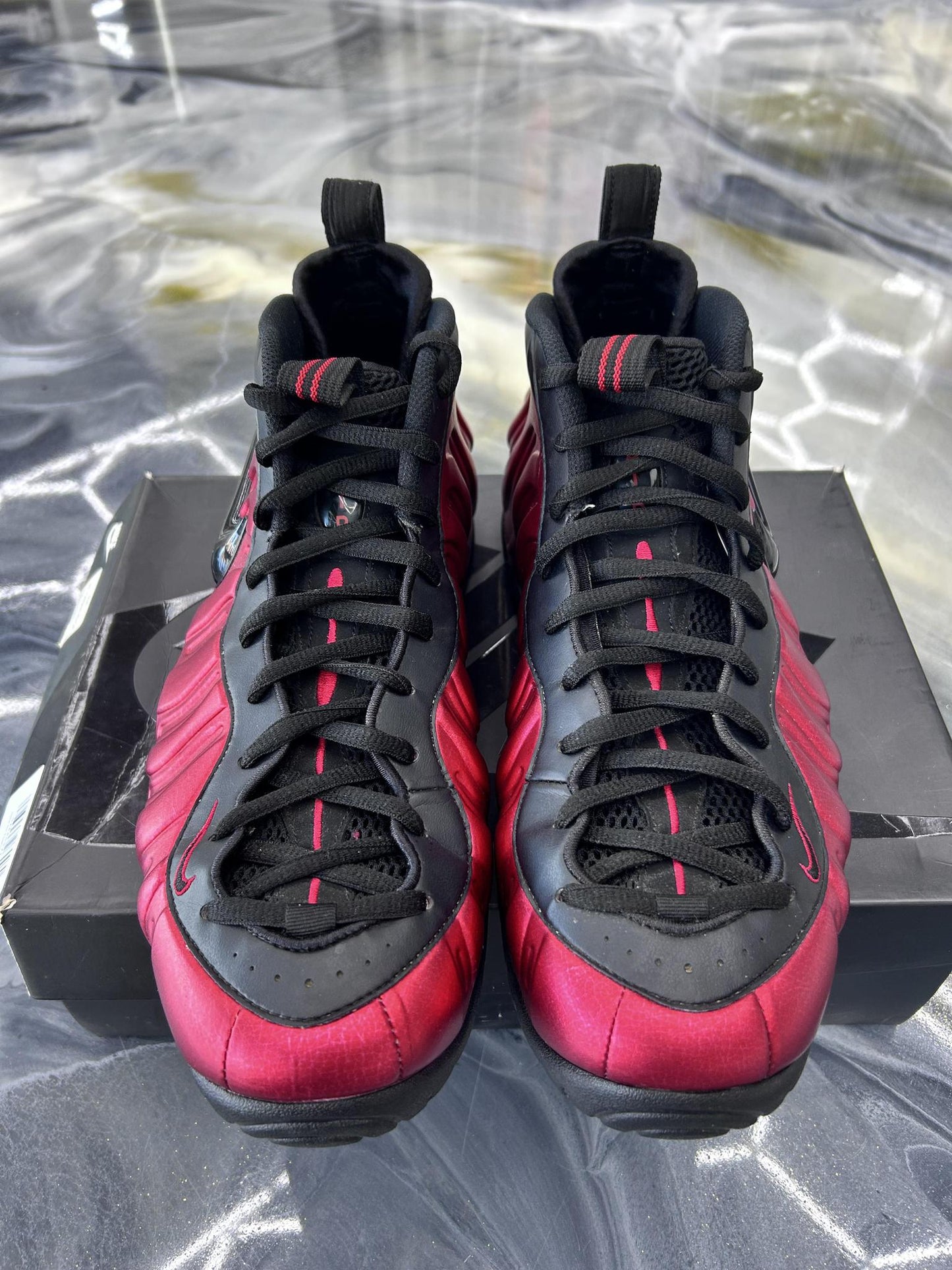 Nike Air Foamposite Pro "Red" Used Size 13