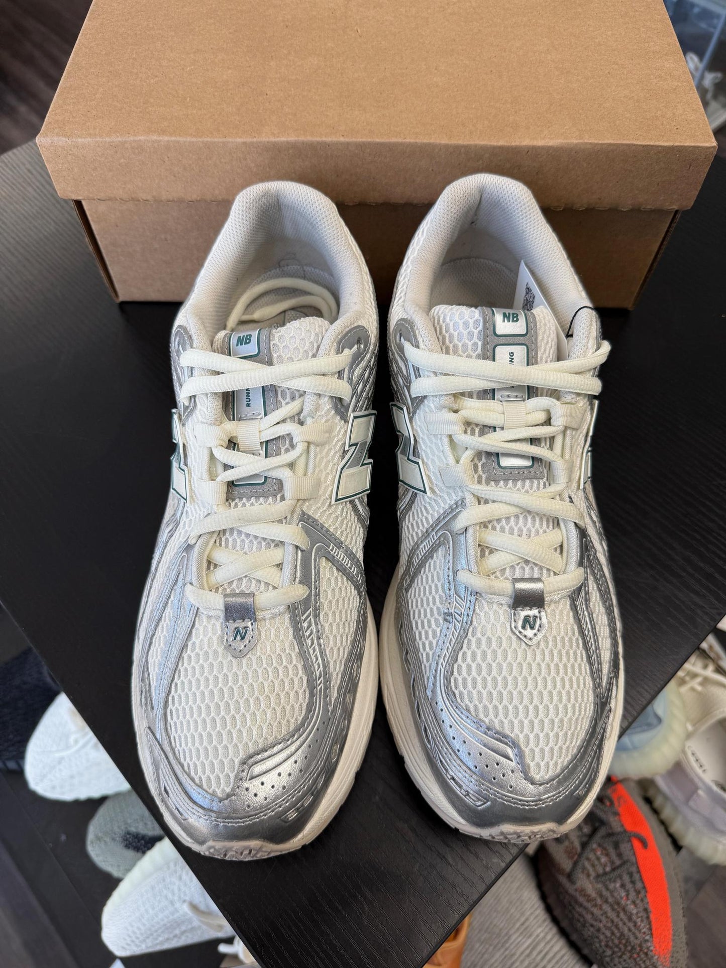 New Balance 1906R "Metallic Sea Salt" Used Replacement Box Size 13