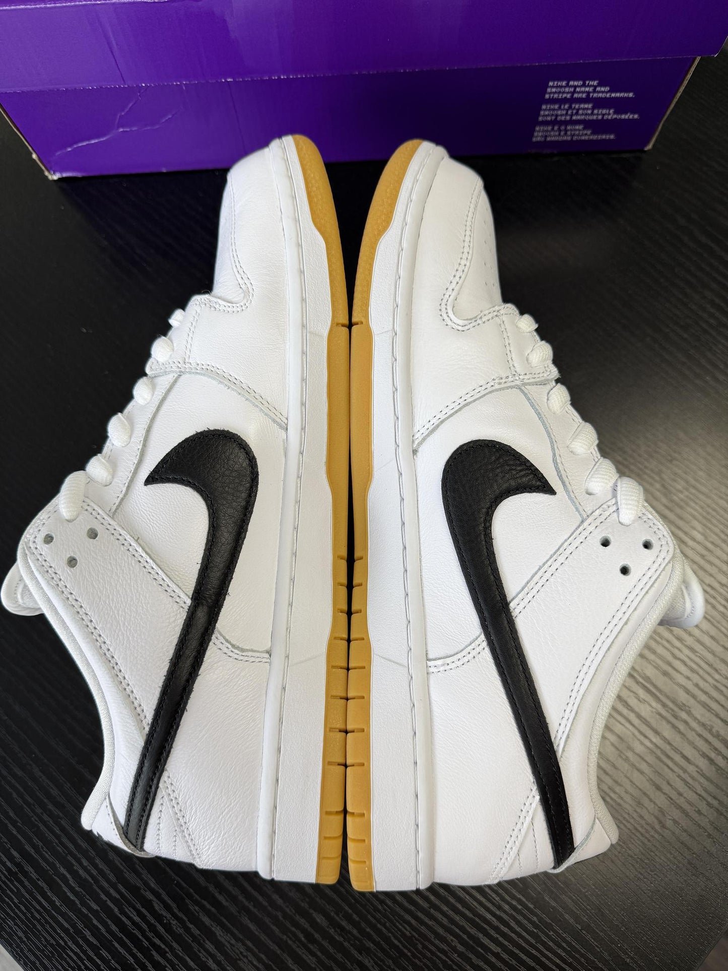 Dunk SB Low "White Gum" Used Size 11