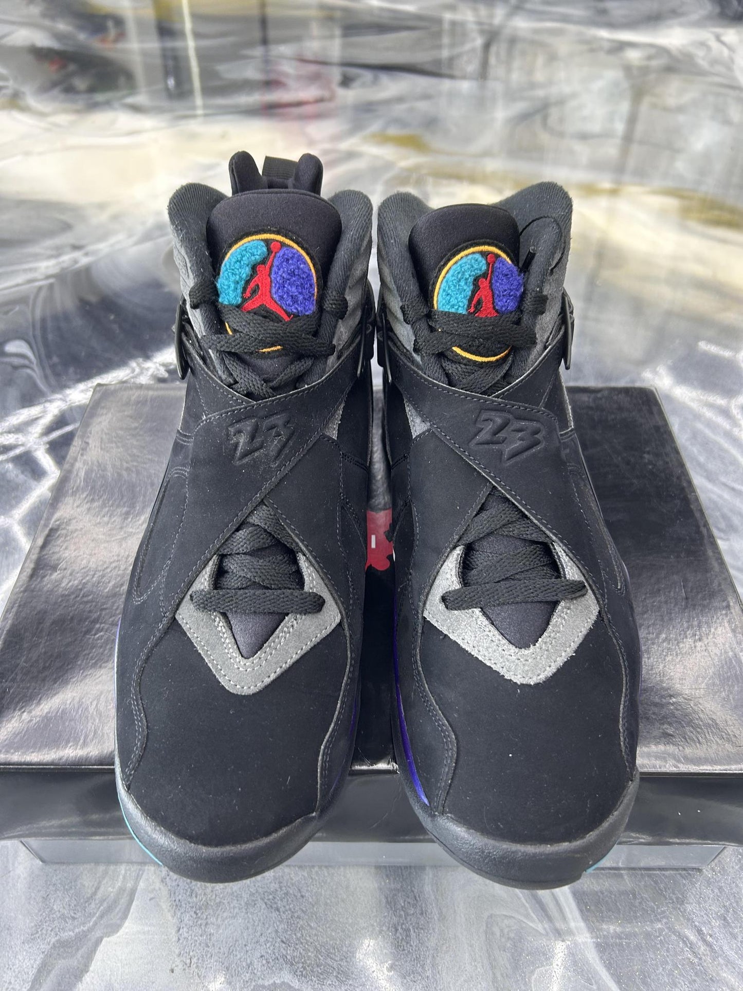 Jordan 8 "Aqua" Used Size 10.5