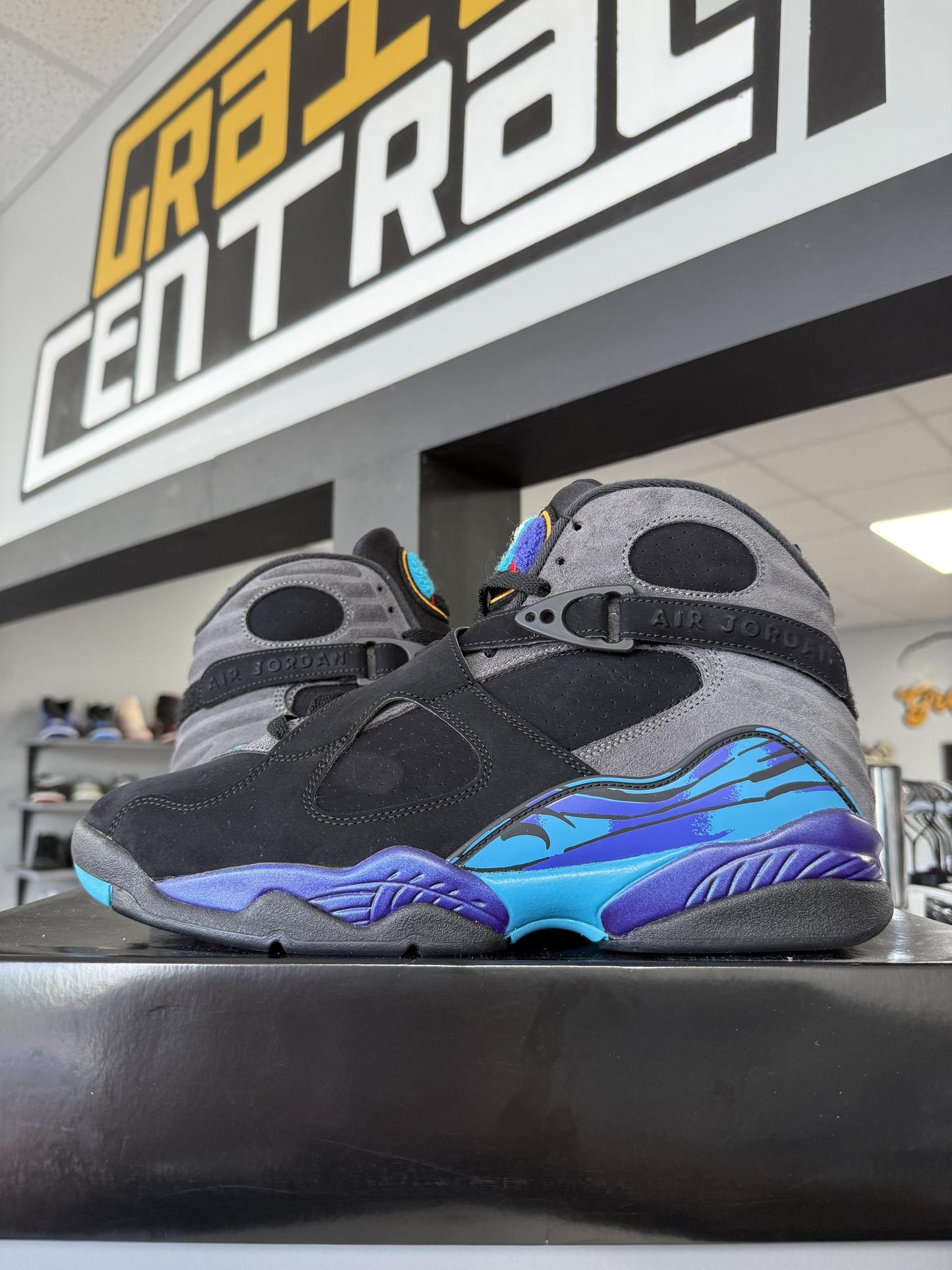 Jordan 8 "Aqua" Used Size 12