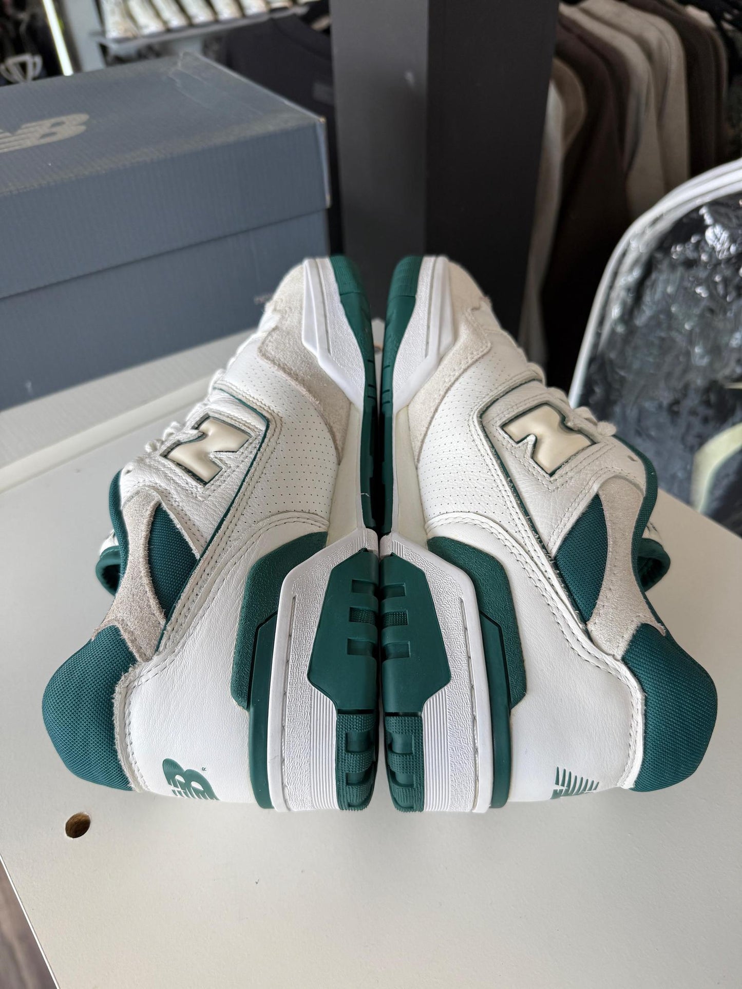 New Balance 550 "Green/White" Used Size 11