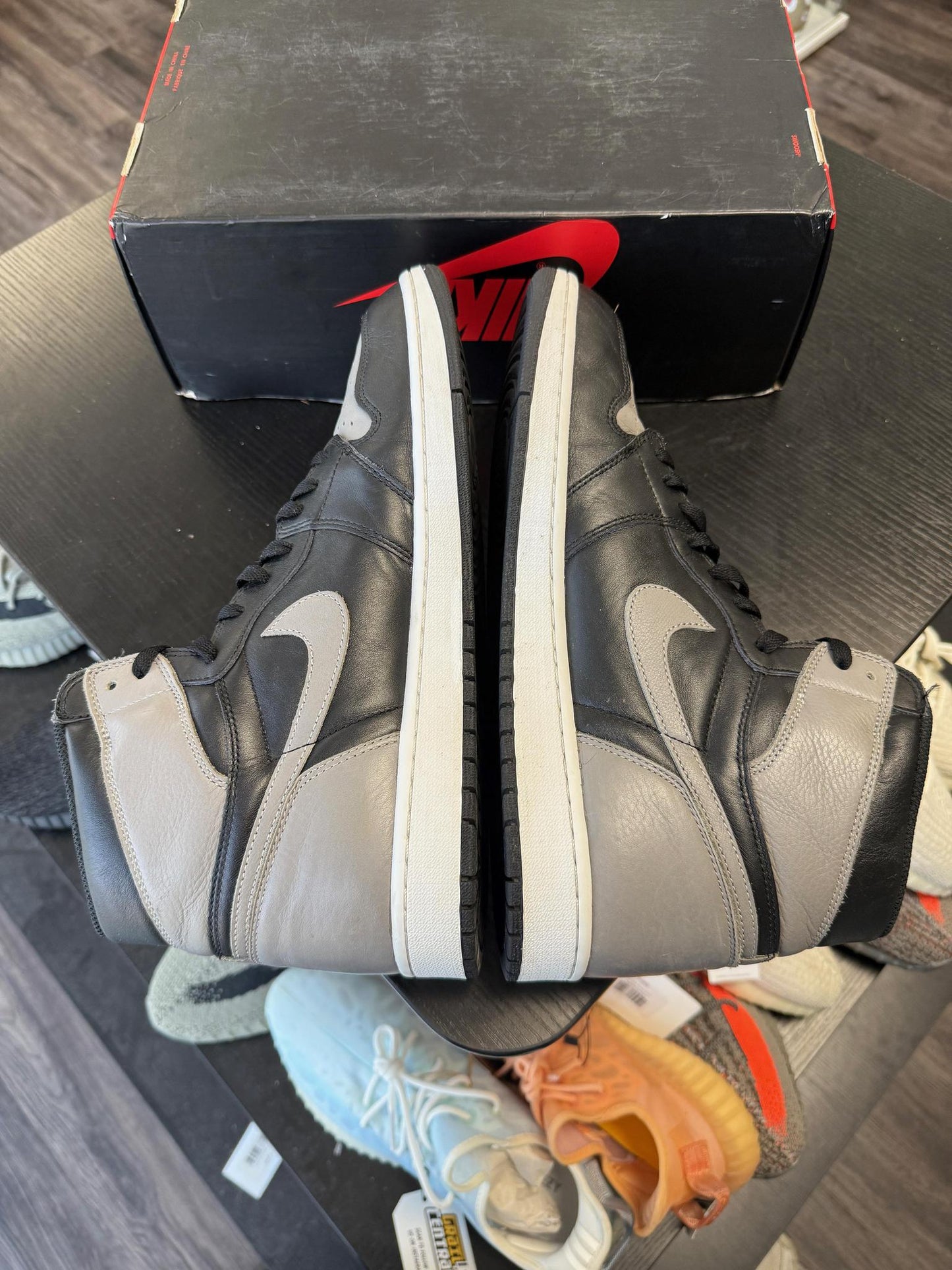 Jordan 1 "Shadow" Used Size 14