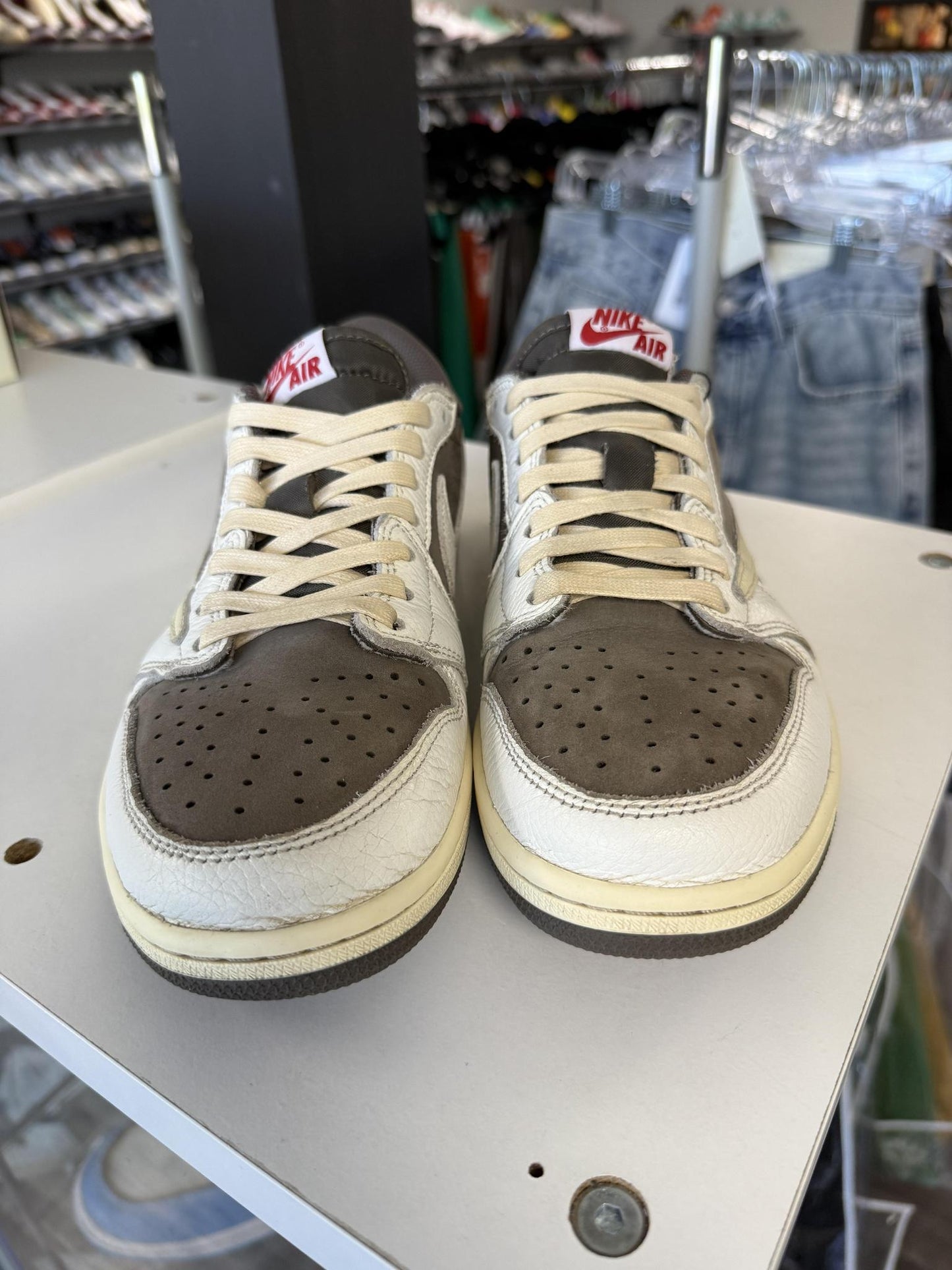 Jordan 1 Low x Travis Scott "Reverse Mocha" Used Size 8.5