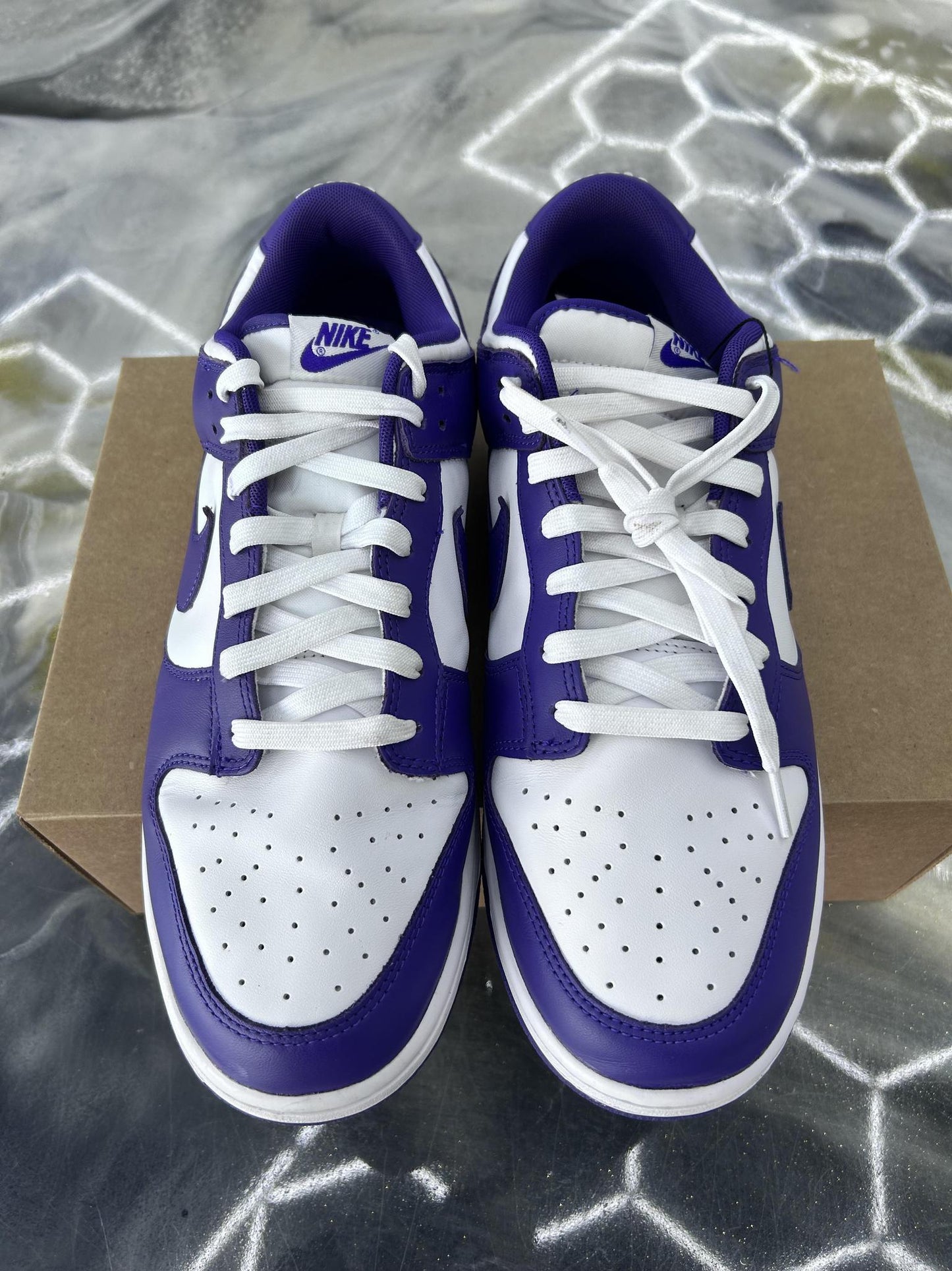 Nike Dunk Low "Court Purple" Used Size 13